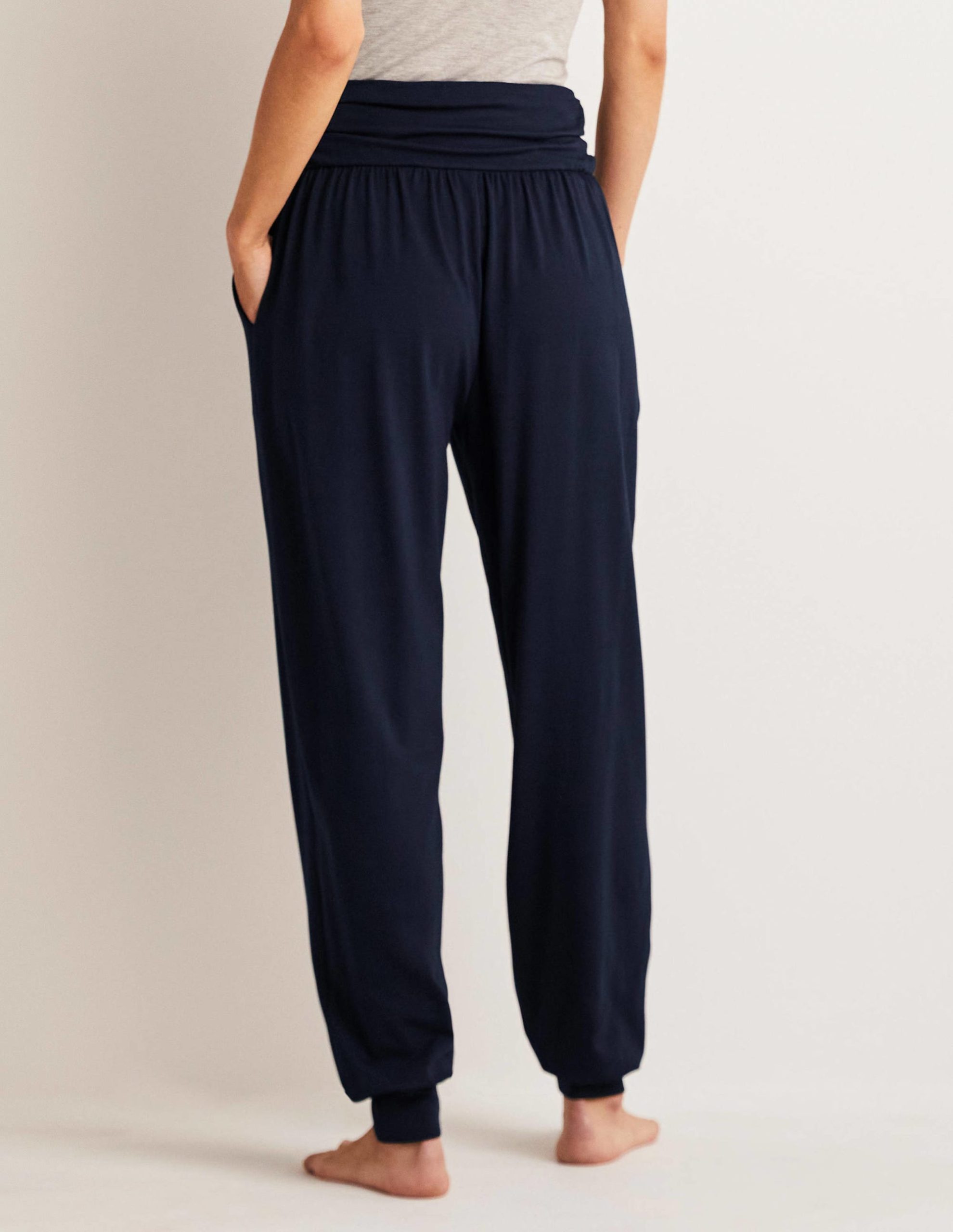 Hareem Jersey Sweatpants-Navy - Image 7