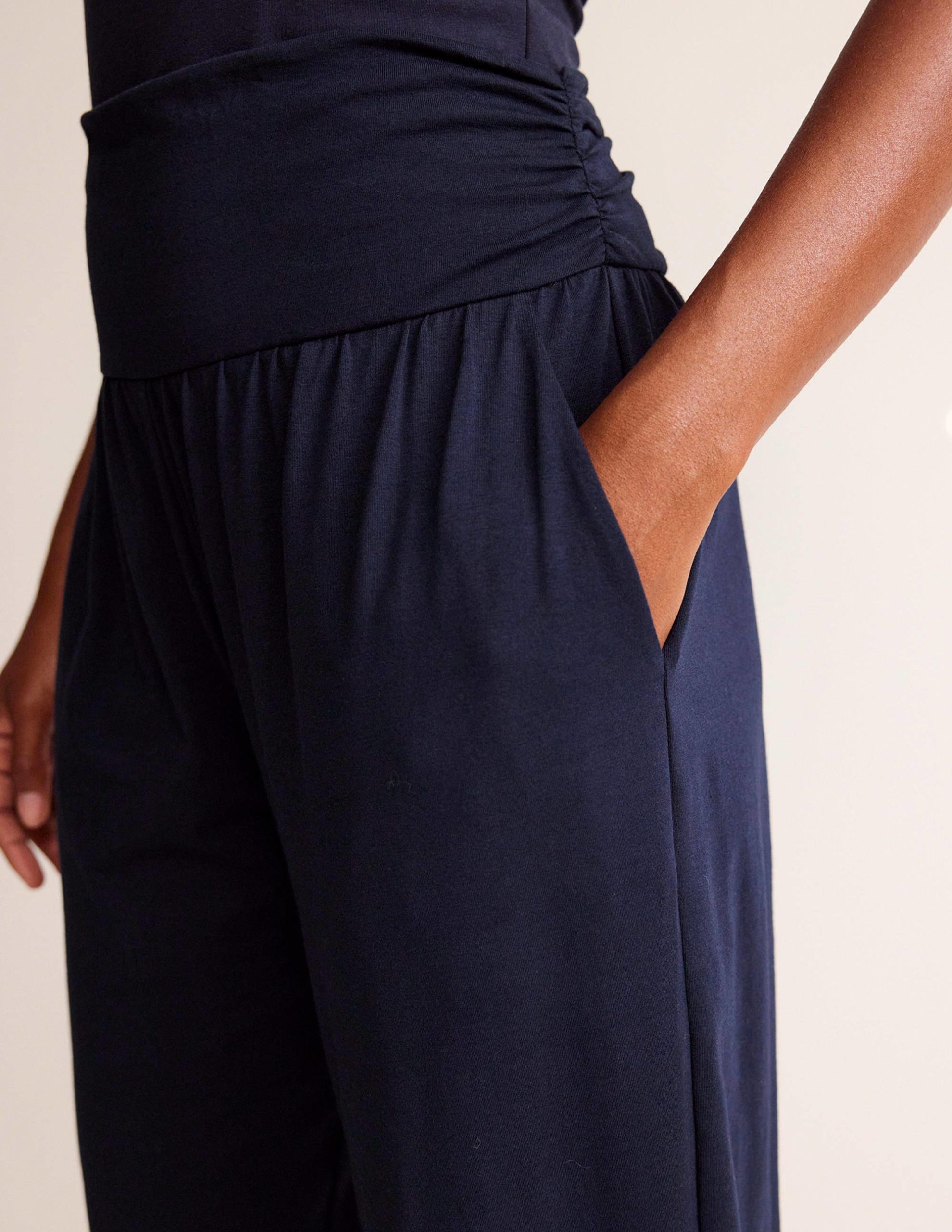 Hareem Jersey Sweatpants-Navy - Image 2