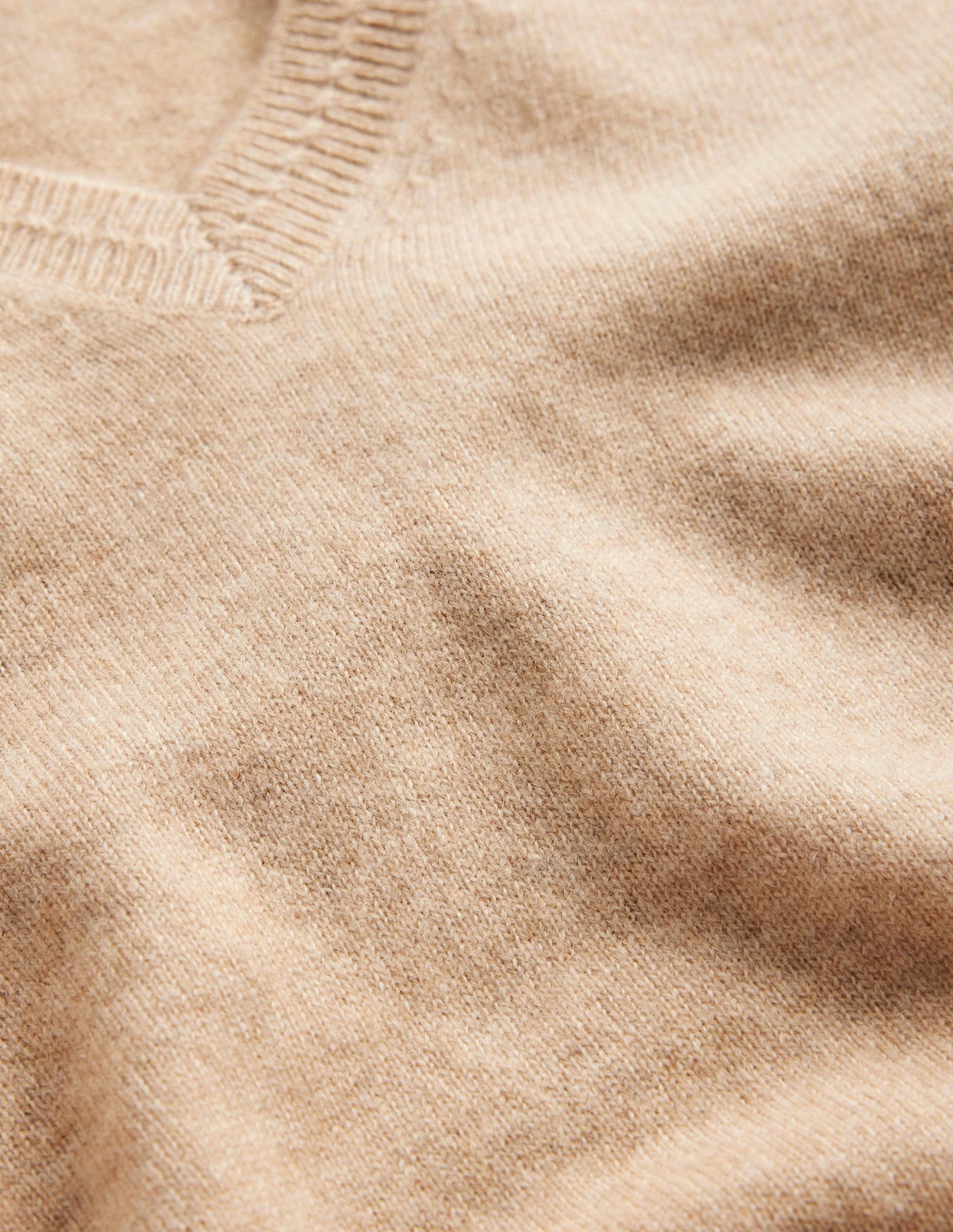 Eva Cashmere V-Neck Sweater-Eva Cashmere V-Neck Jumper - Image 7