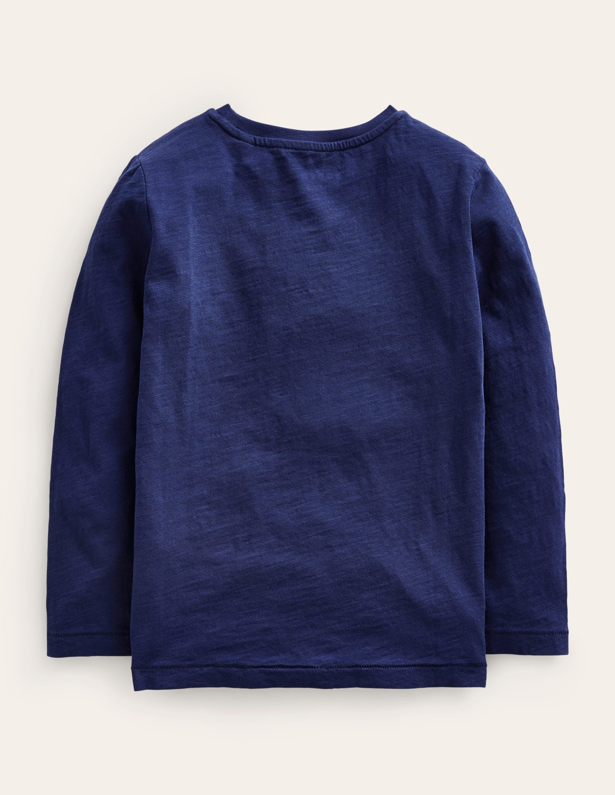 Everyday Long Sleeve T-Shirt-College Navy - Image 2