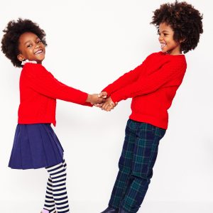 Heritage Cable Sweater-Poppy Red