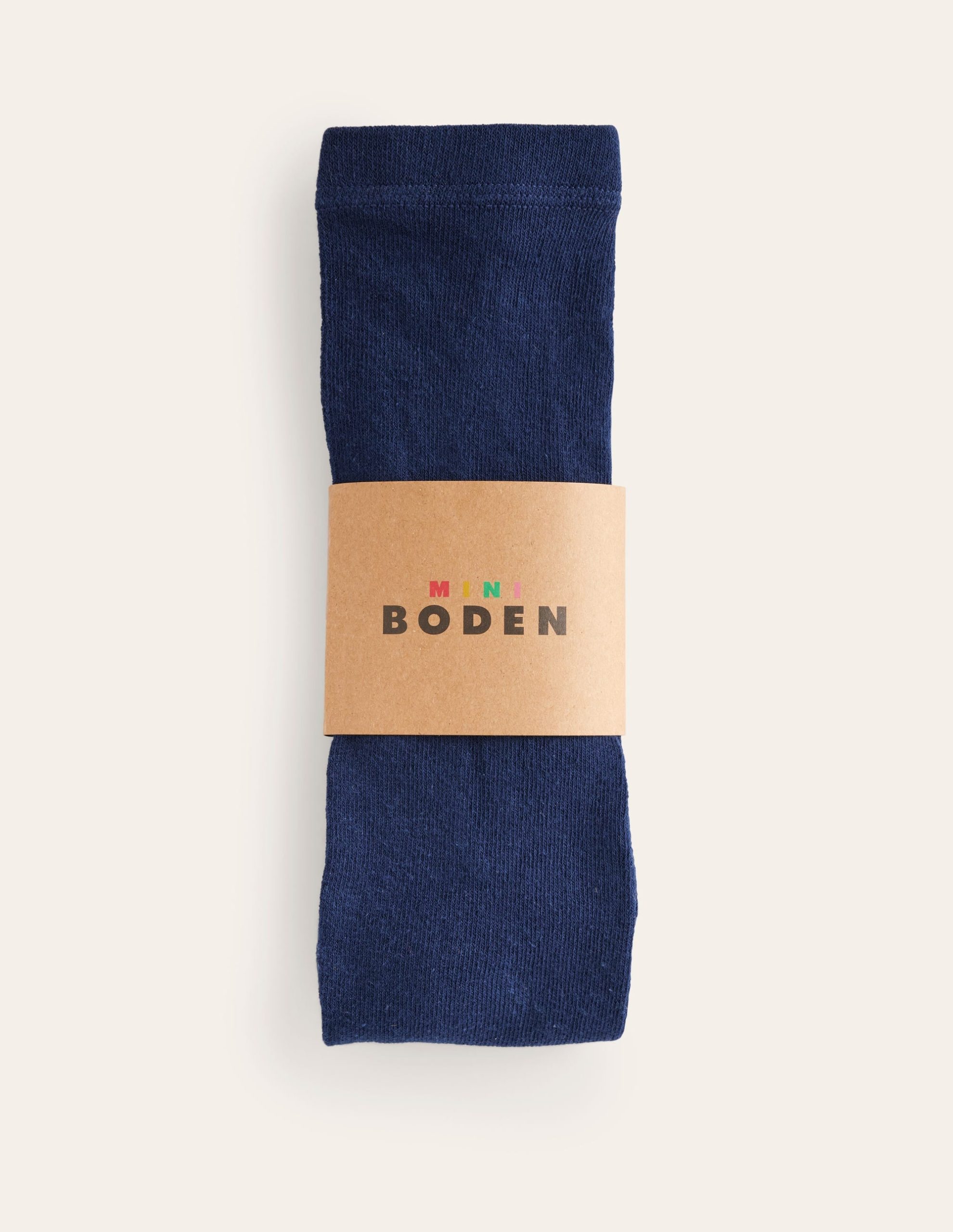 Ribbed Tights-French Navy - Image 2