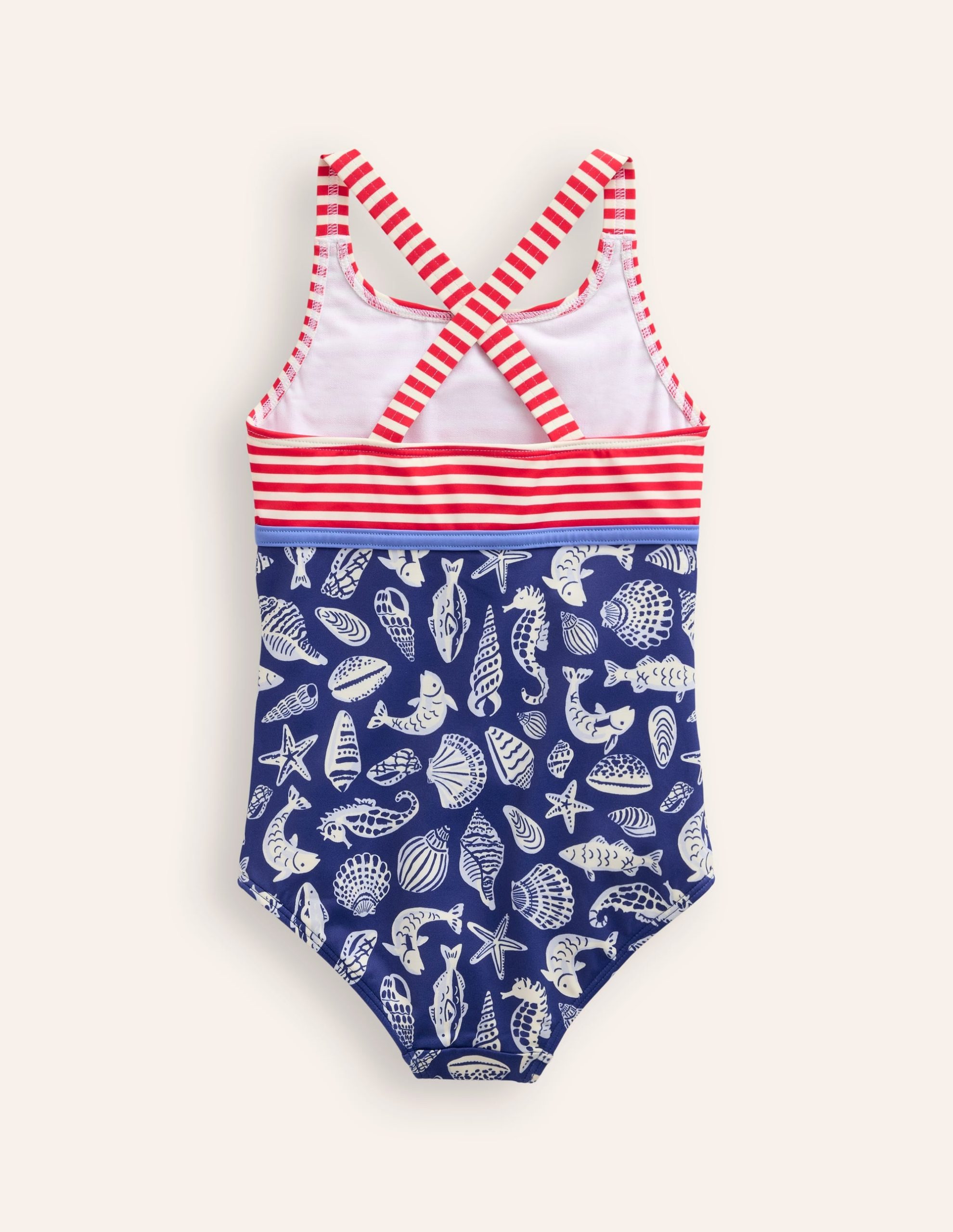 Hotchpotch Swimsuit-Sapphire Blue Seashore - Image 4