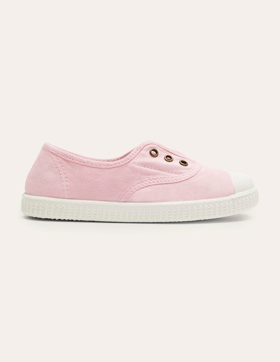 Laceless Canvas Pull-ons-Cameo Pink - Image 4