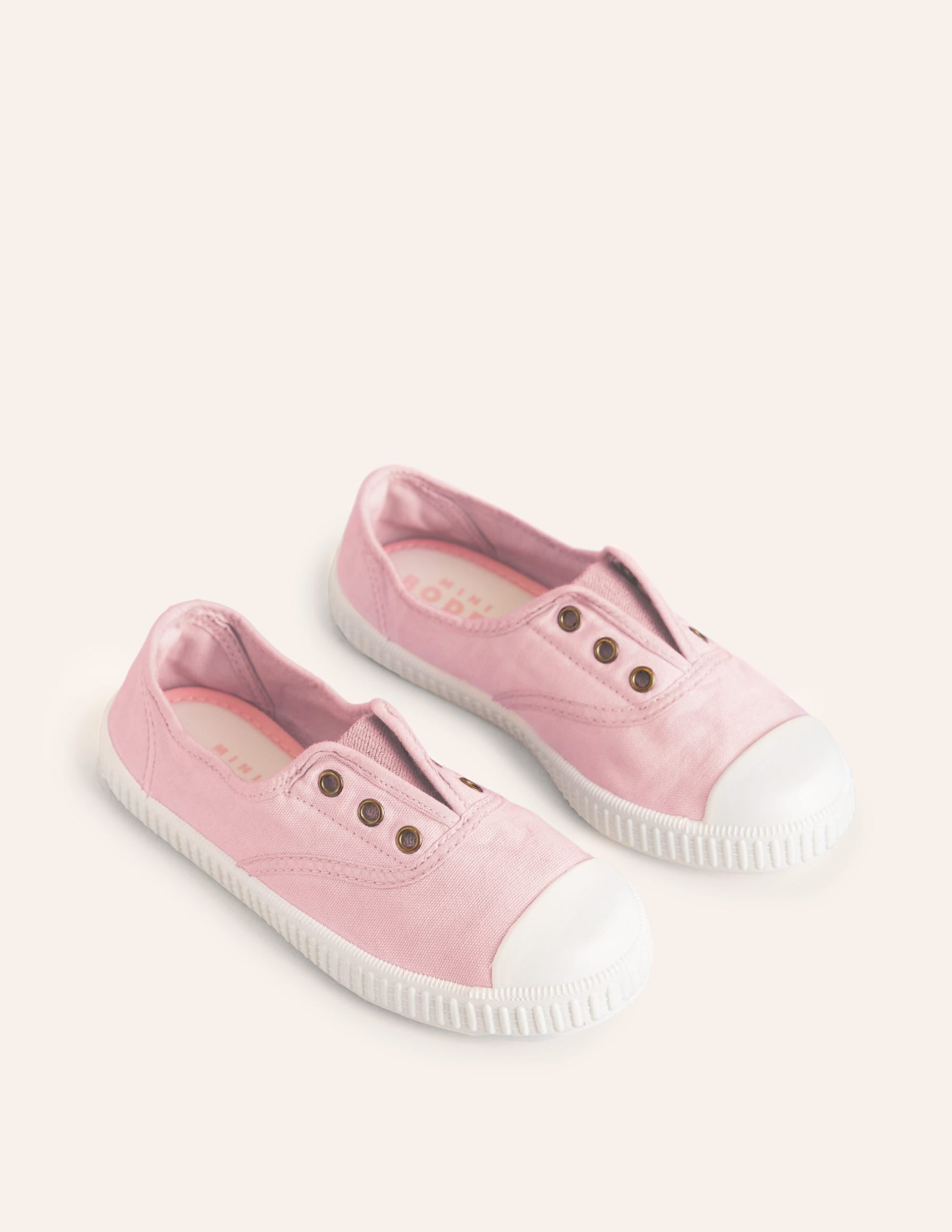 Laceless Canvas Pull-ons-Cameo Pink - Image 2