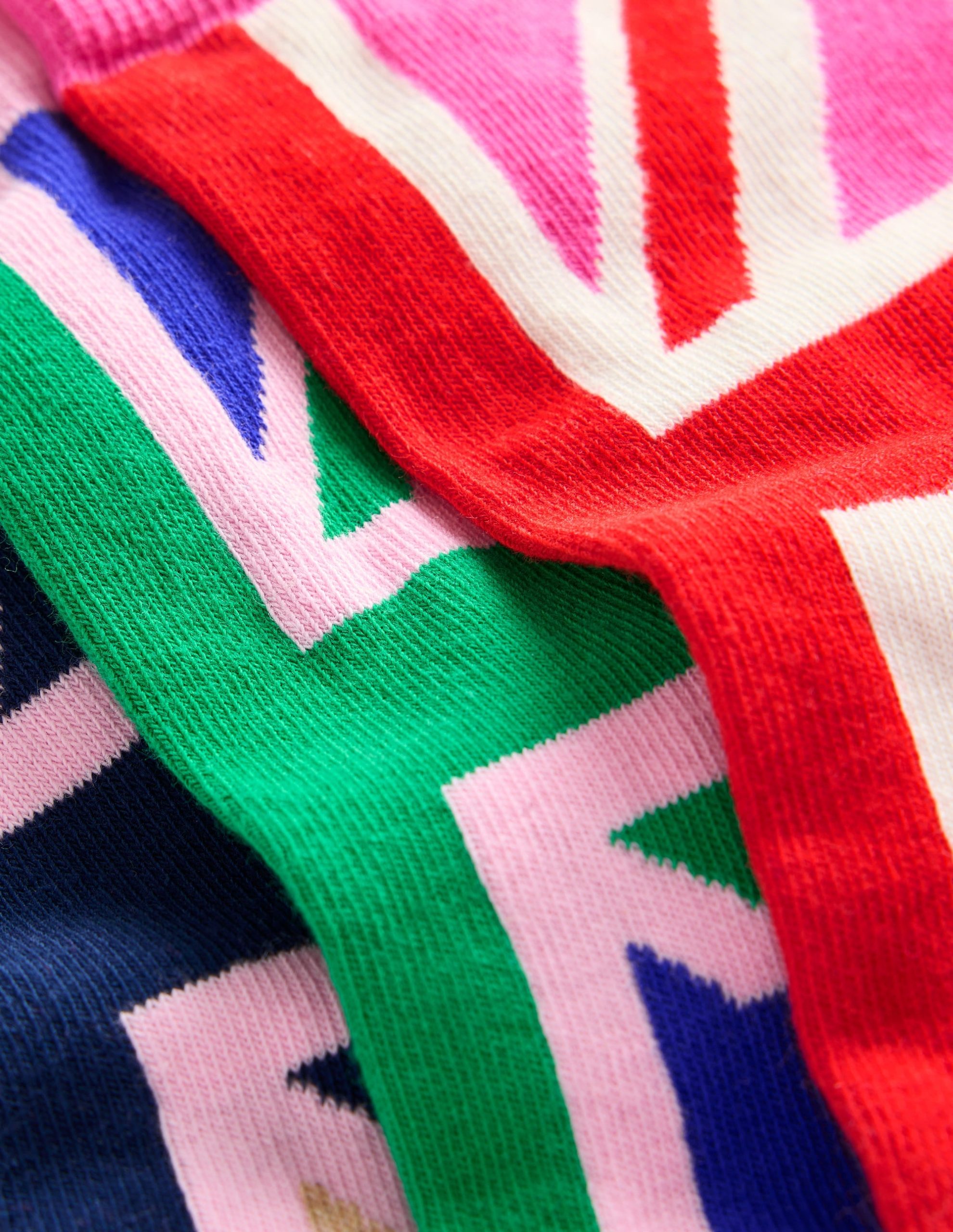 3 Pack Novelty Socks-Union Jack - Image 3