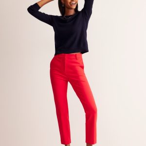Highgate Ponte Pants-Hot Pepper