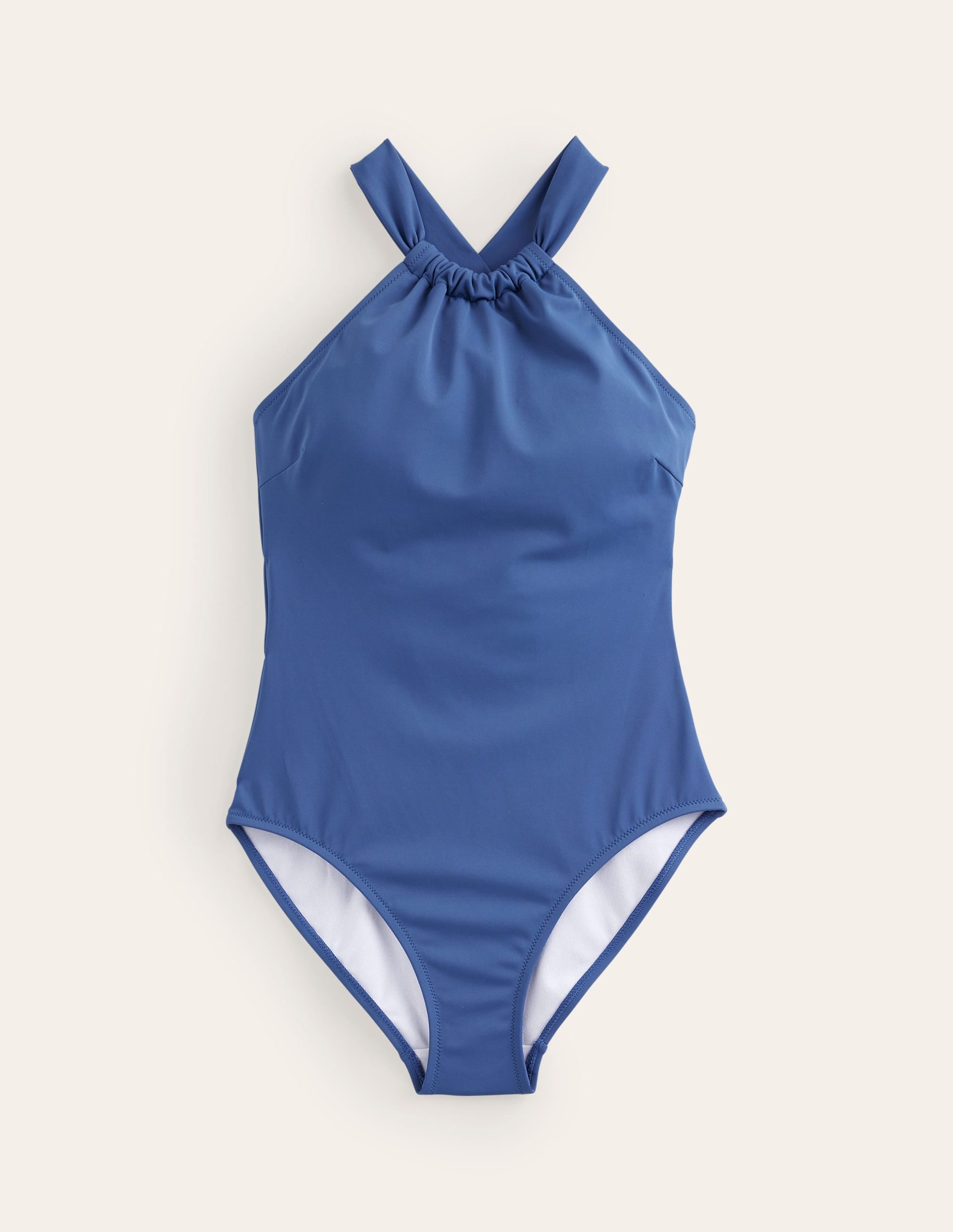 Gather Cross-back Swimsuit-Globe - Image 5