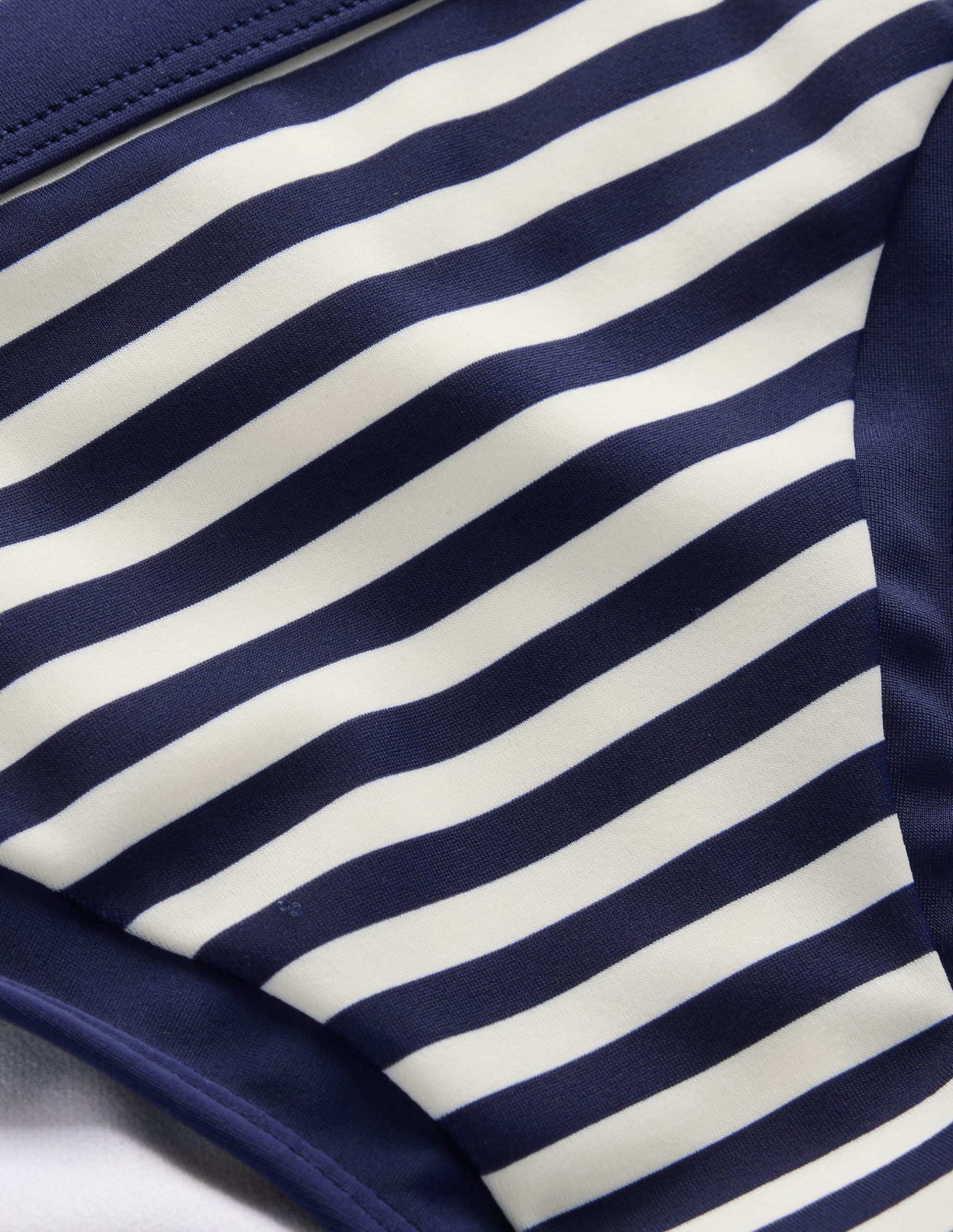 Santorini Bikini Bottoms-Navy/ Ivory Stripe - Image 6