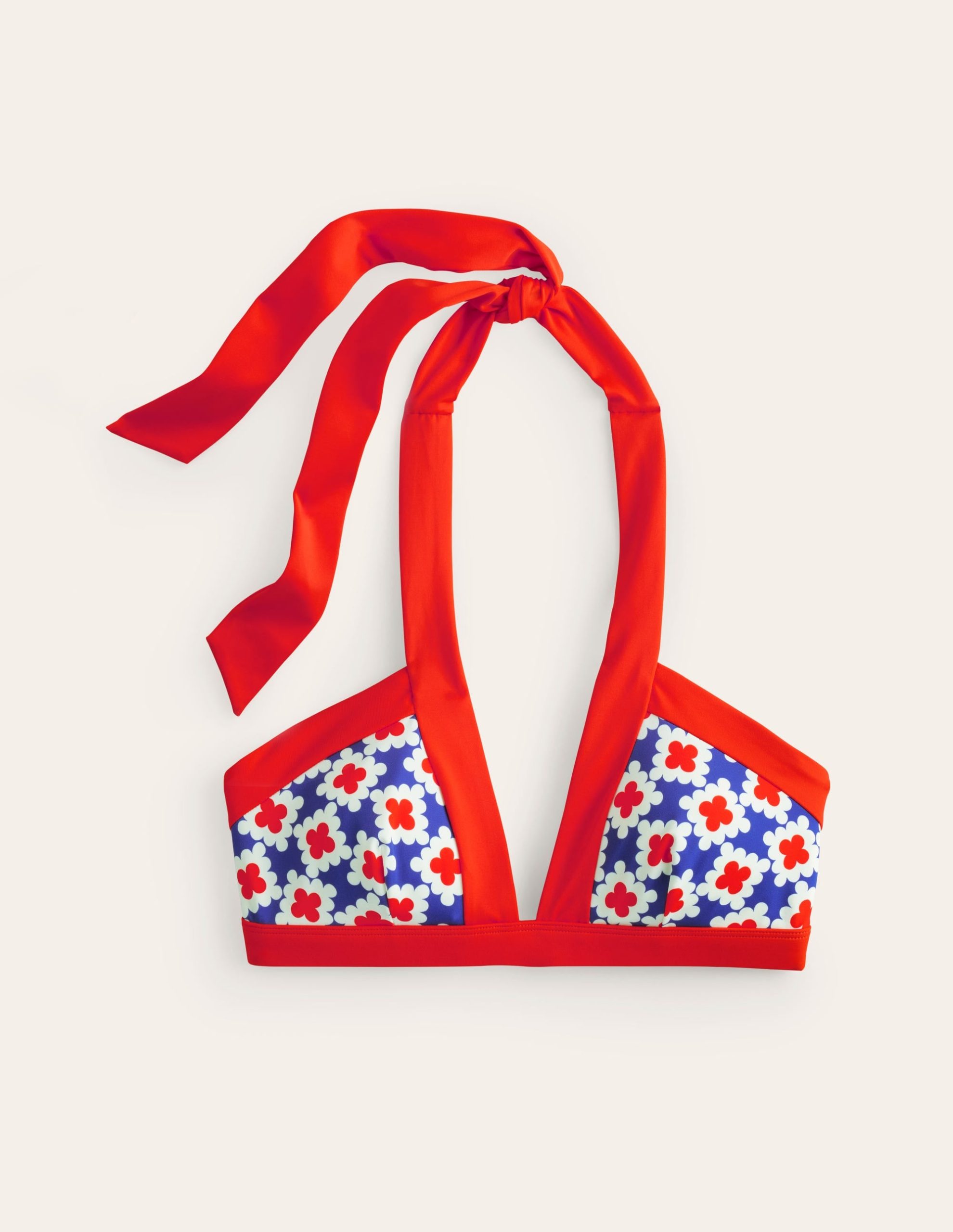 Ithaca Halter Bikini Top-Surf The Web. Abstract Tile - Image 5