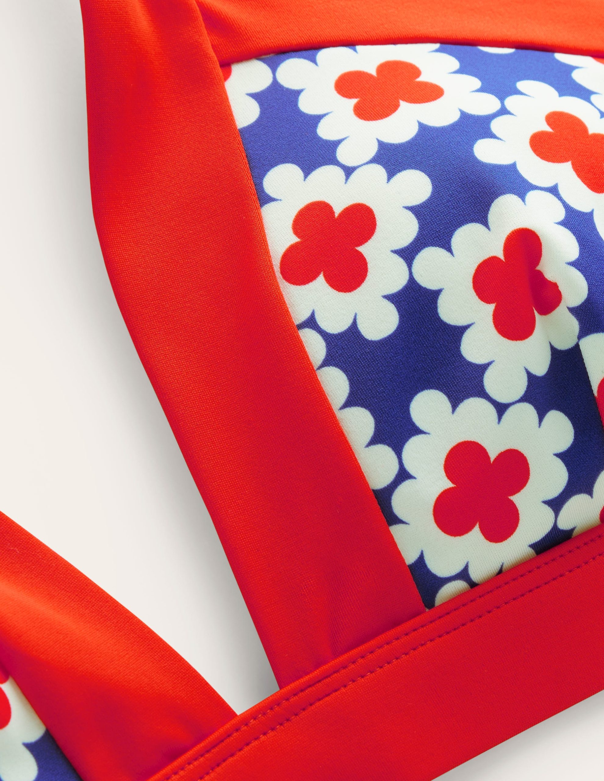 Ithaca Halter Bikini Top-Surf The Web. Abstract Tile - Image 6