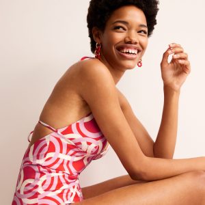 Symi String Swimsuit-Fiesta. Geo Whirl