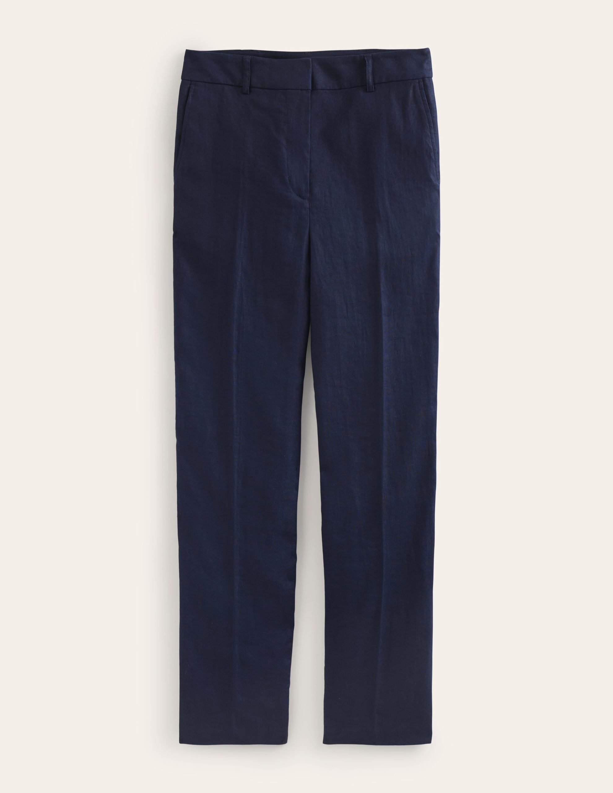 Kew Linen Pants-Navy - Image 5