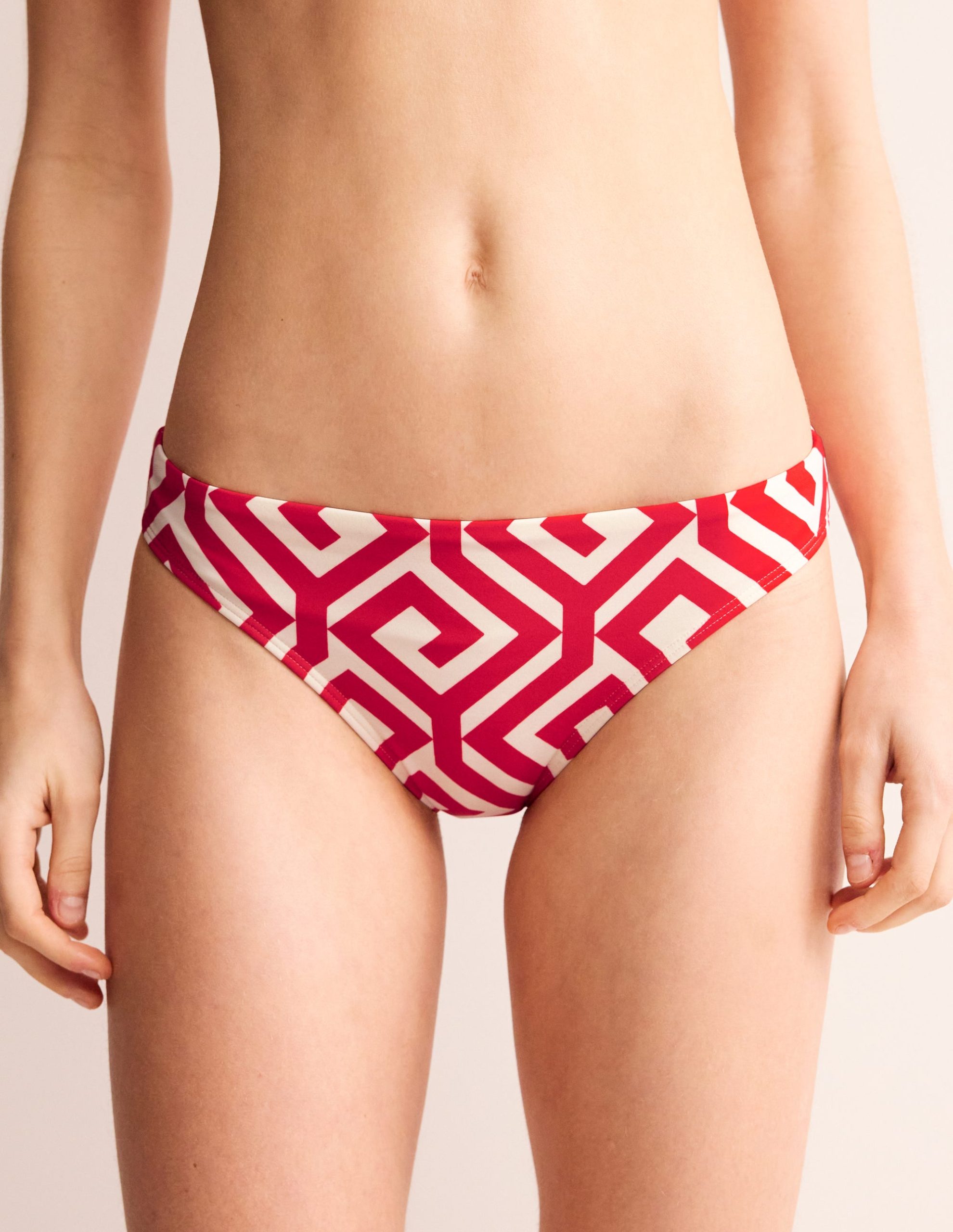 Classic Bikini Bottoms-Flame Scarlet. Maze - Image 4