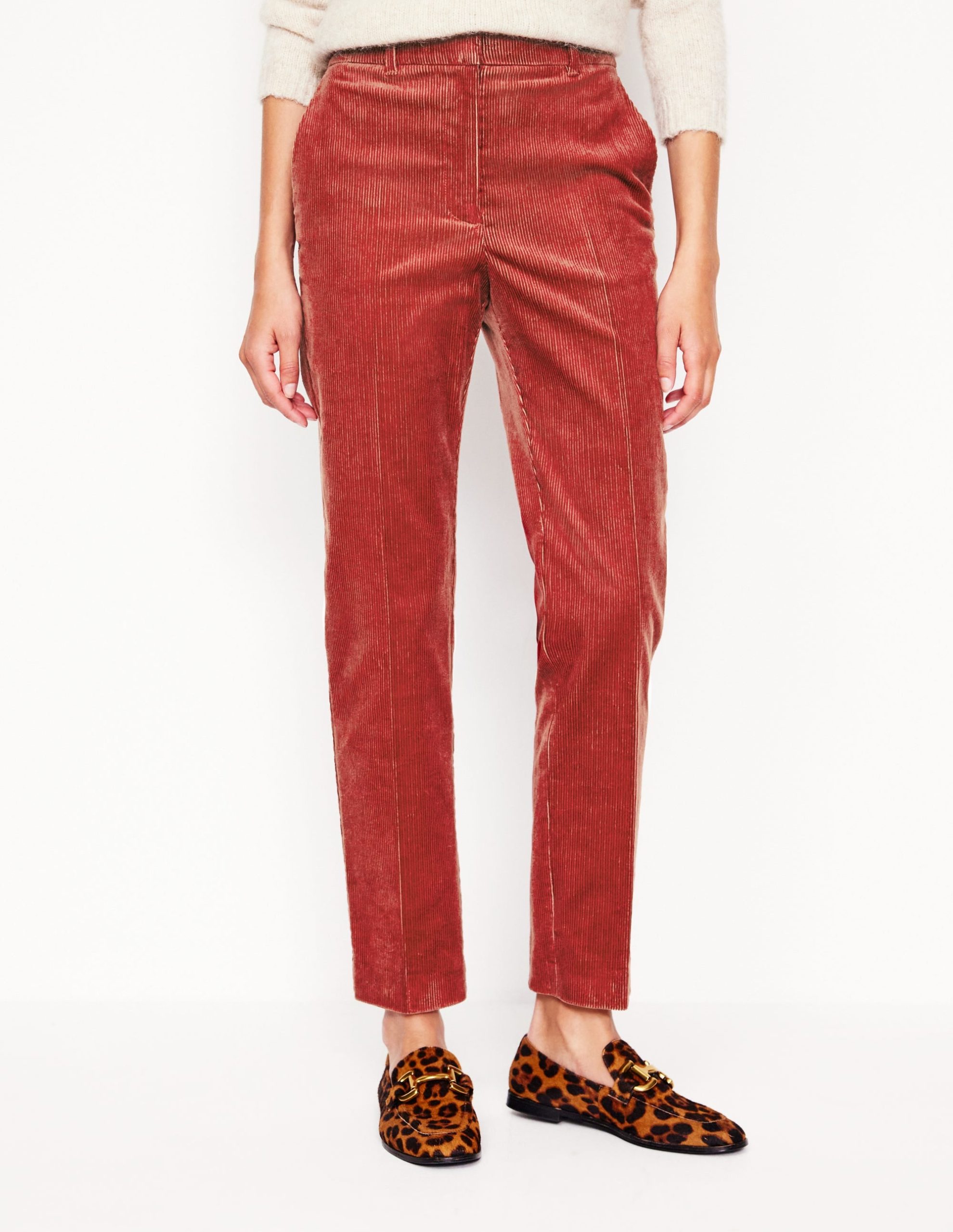 Kew Cord Pants-Rust - Image 4