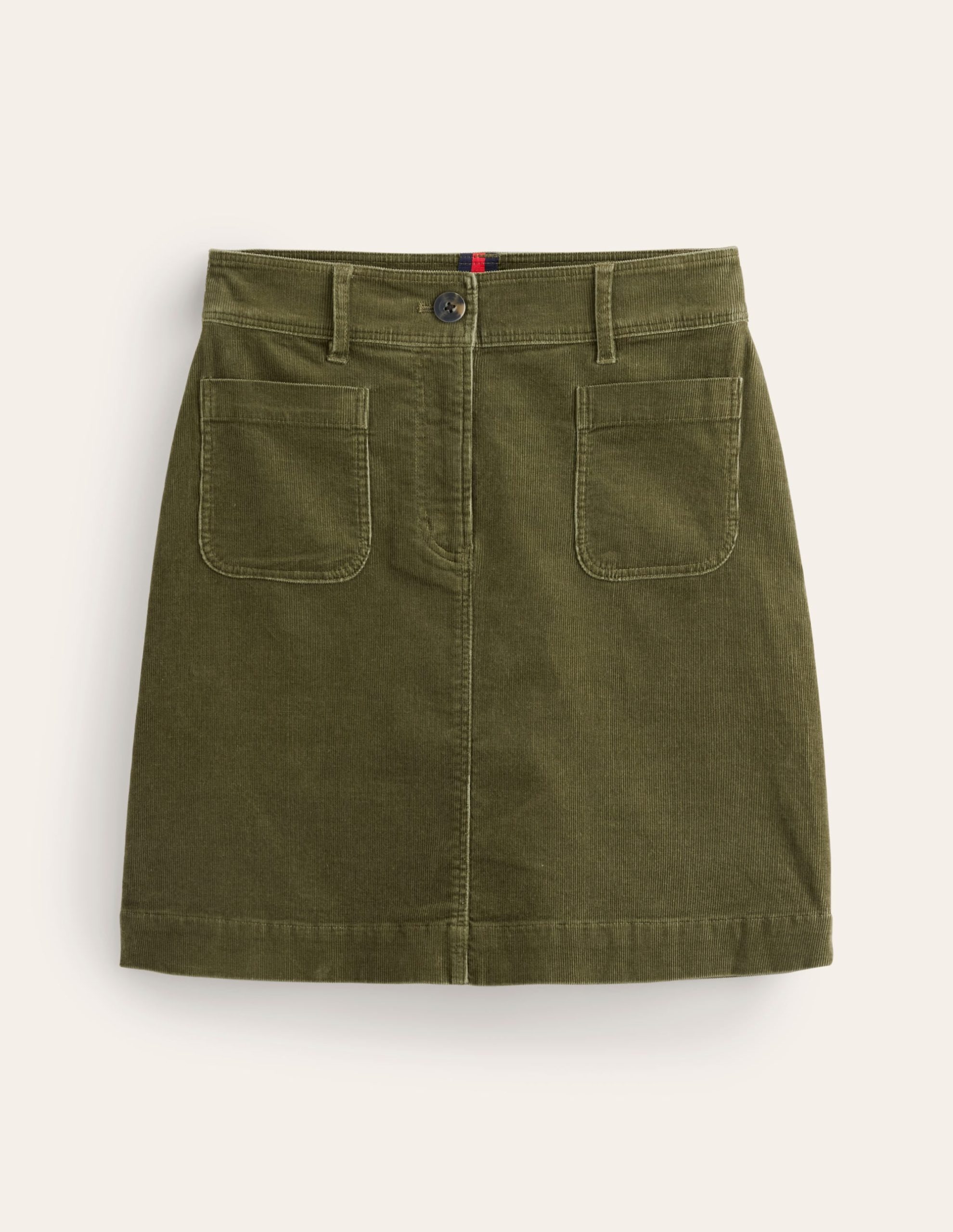 Estella Cord Skirt-Oregano - Image 5