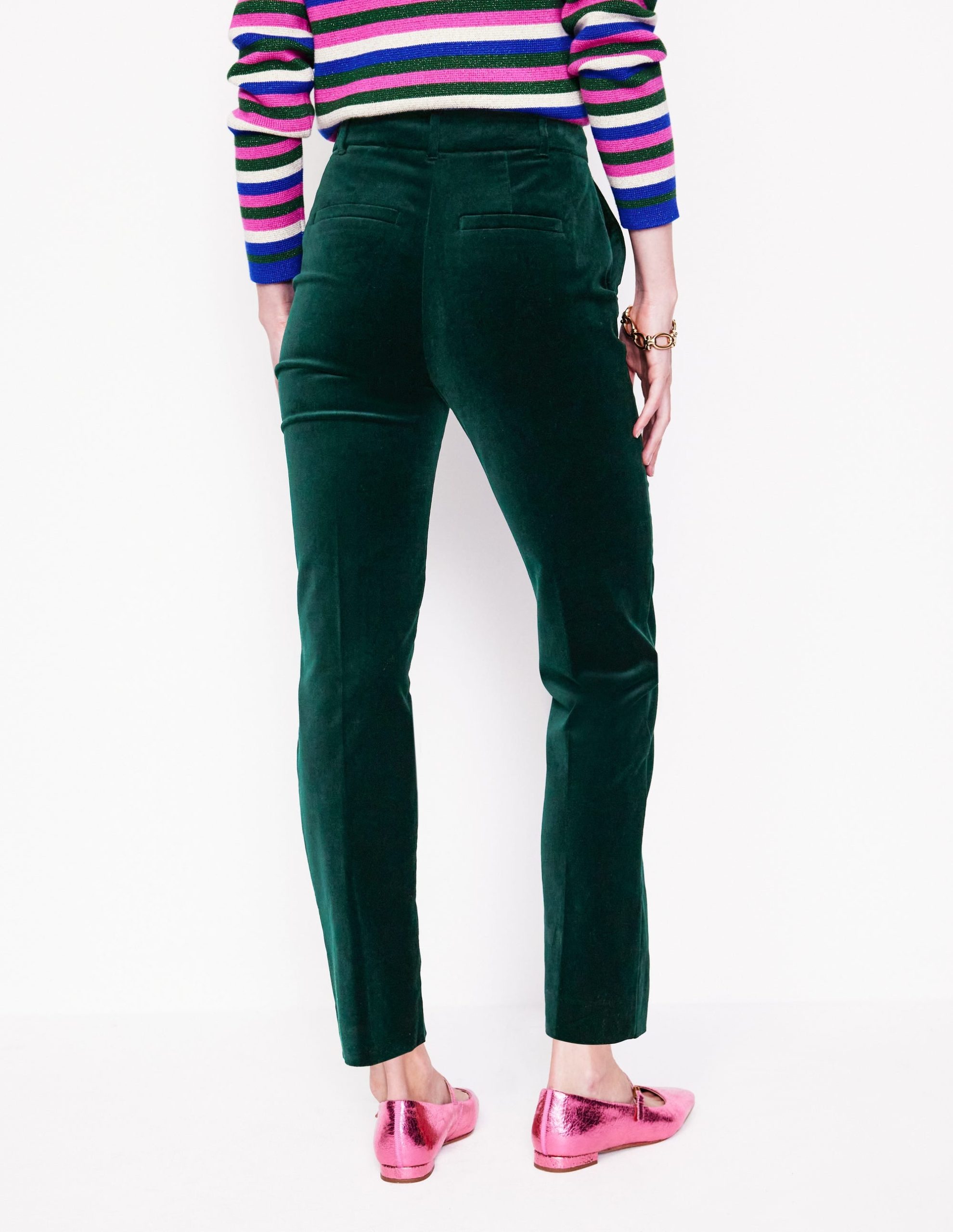 Kew Velvet Pants-Glade - Image 3