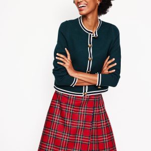 Helen Buckled Kilt-Red and Blue Check