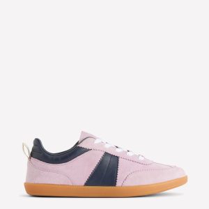 Erin Retro Tennis Trainers-Vintage Mauve/Navy
