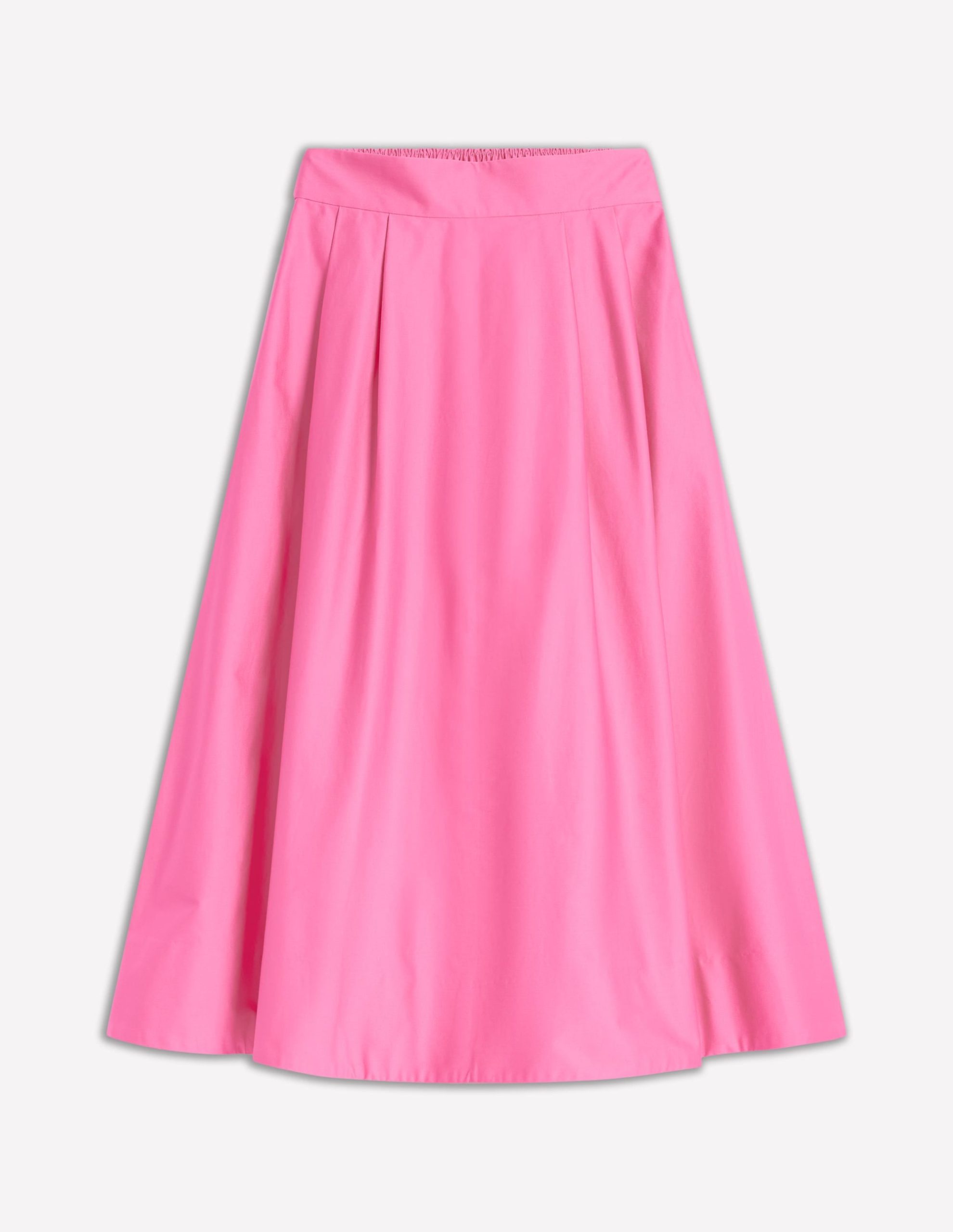 Isabella Cotton Sateen Skirt-Sorbet Pink - Image 6