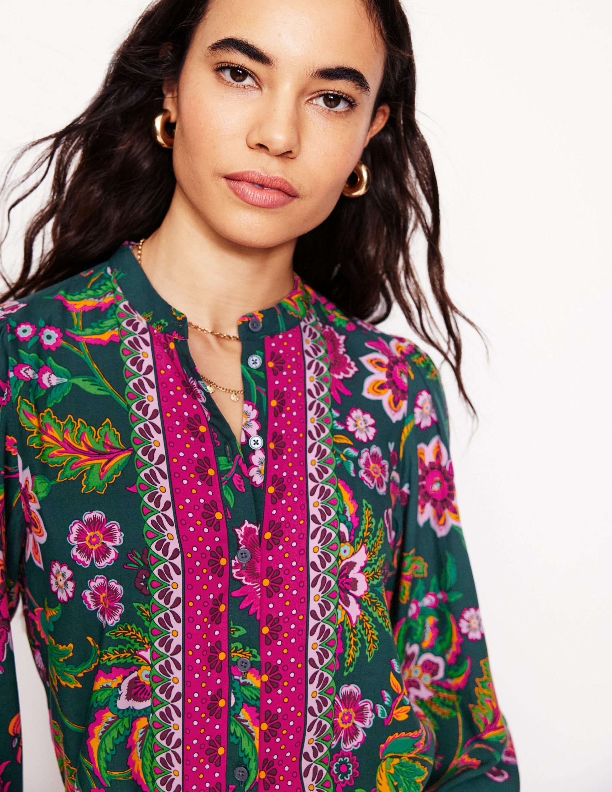 Theodora Blouse-Multi. Blossom Flourish - Image 2