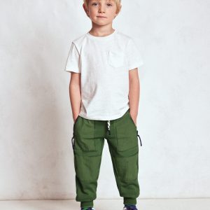 Warrior Knee Joggers-Newt Green