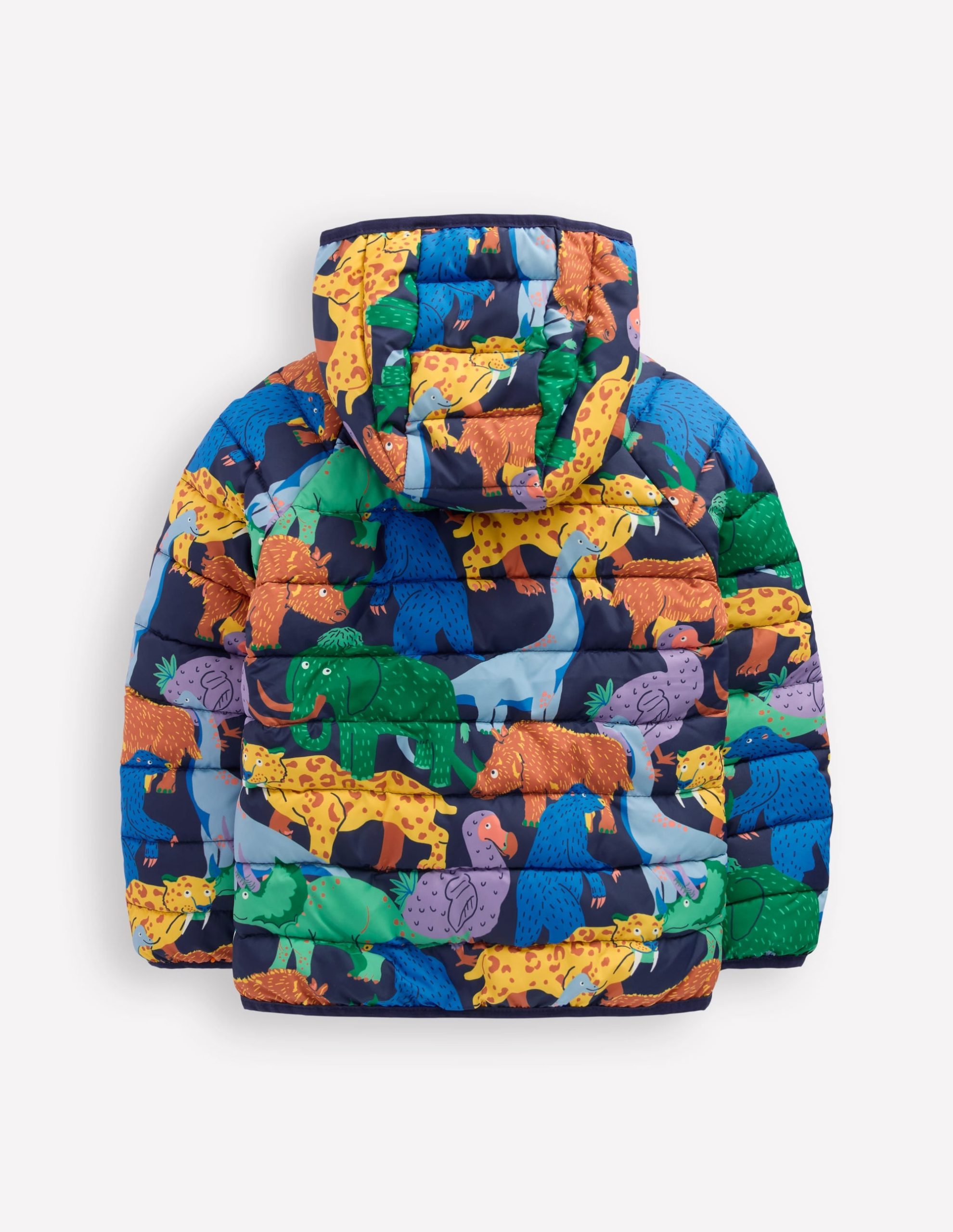 Pack-Away Padded Jacket-Prehistoric Animals - Image 2