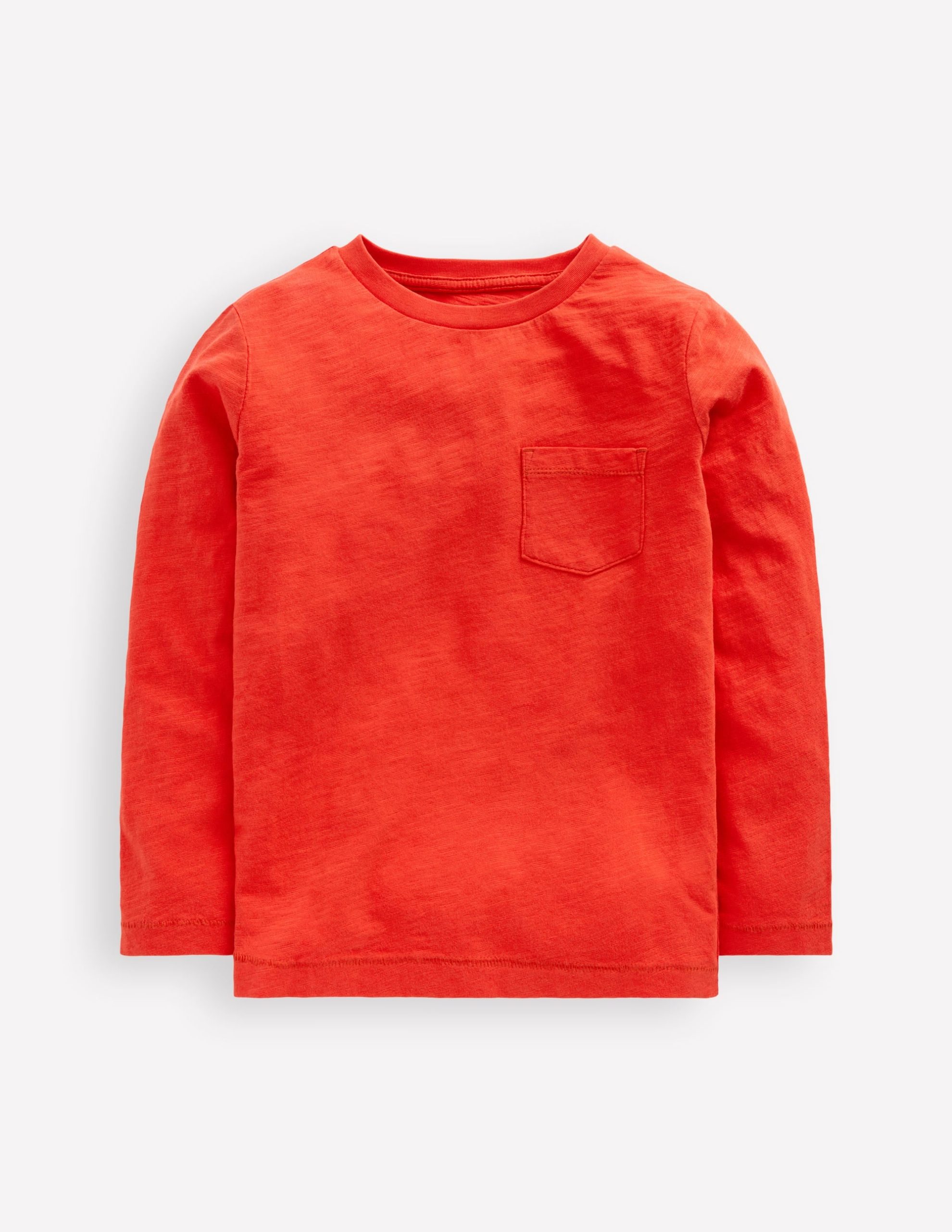 Everyday Long Sleeve T-Shirt-Cinnamon Red - Image 4