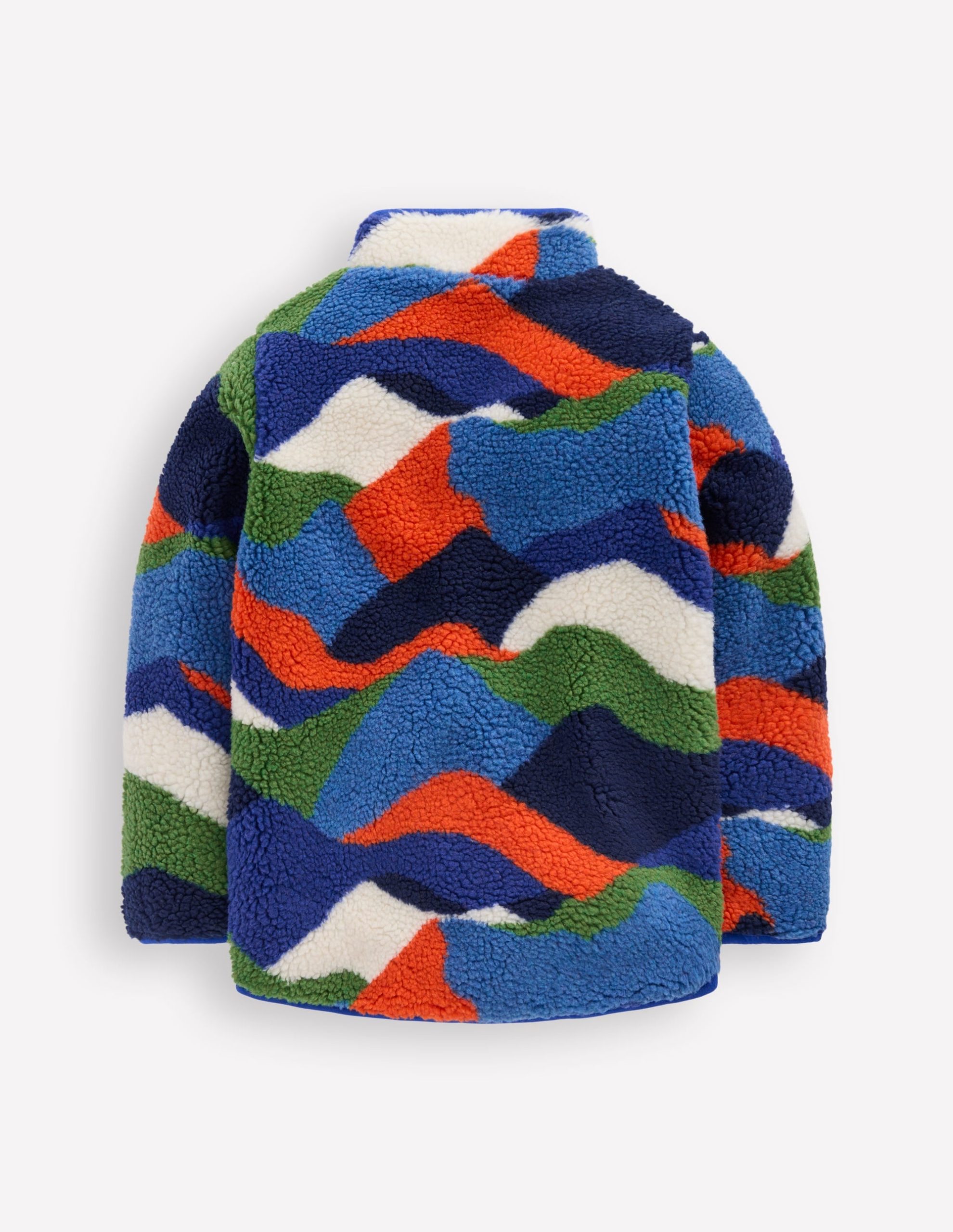 Cosy Borg Jacket-Multi Landscape - Image 2