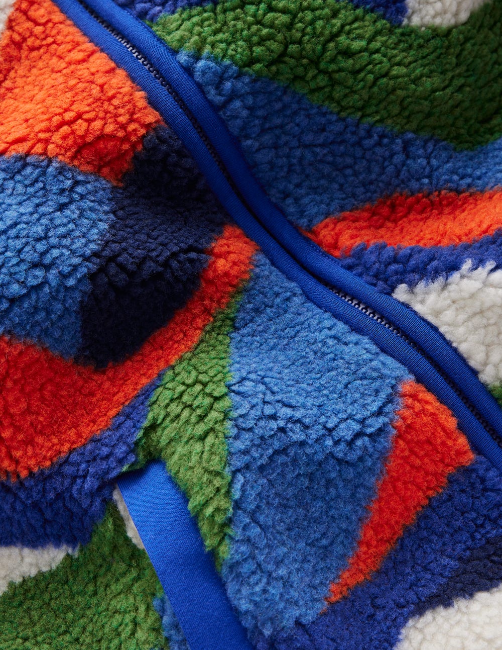 Cosy Borg Jacket-Multi Landscape - Image 3