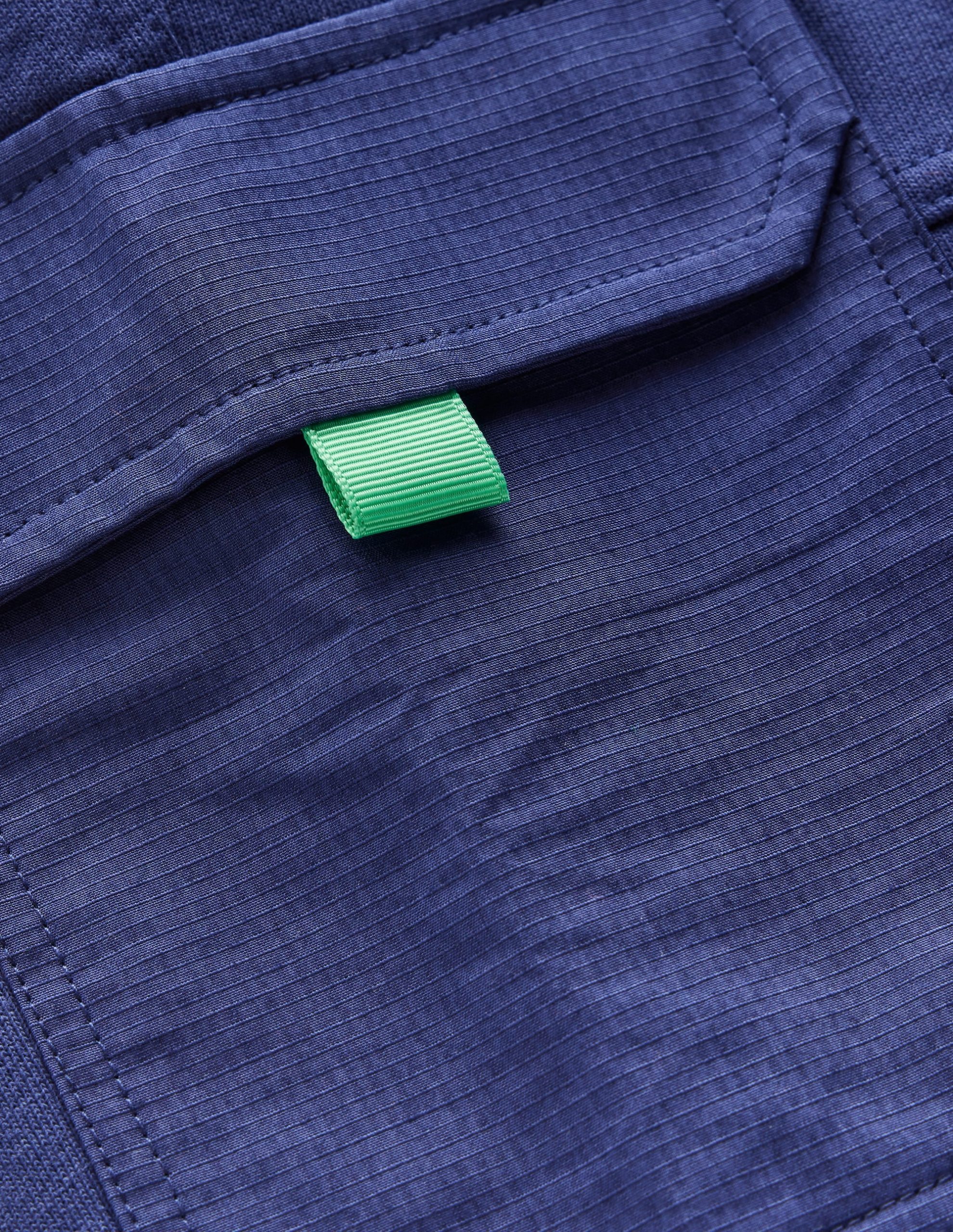 Ripstop Cargo Joggers-College Navy - Image 3