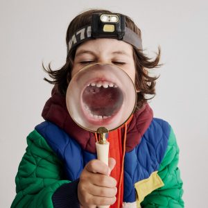 Quilted Borg Jacket-Natural Borg