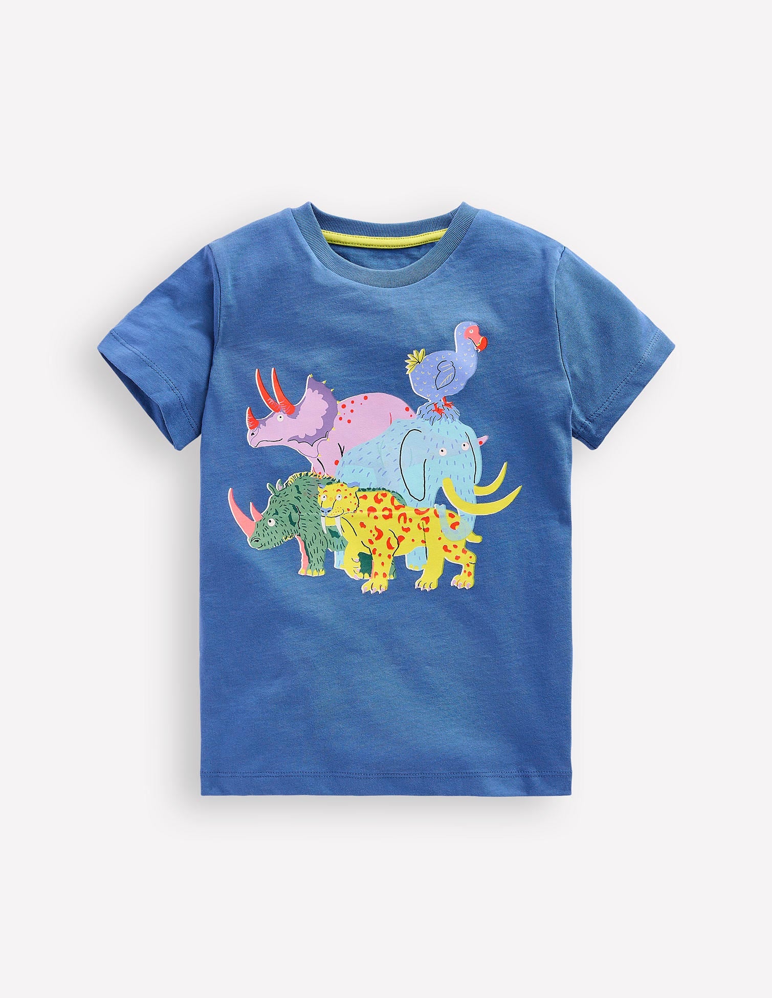 Short Sleeve Riso T-Shirt-Delft Extinct Animals - Image 2
