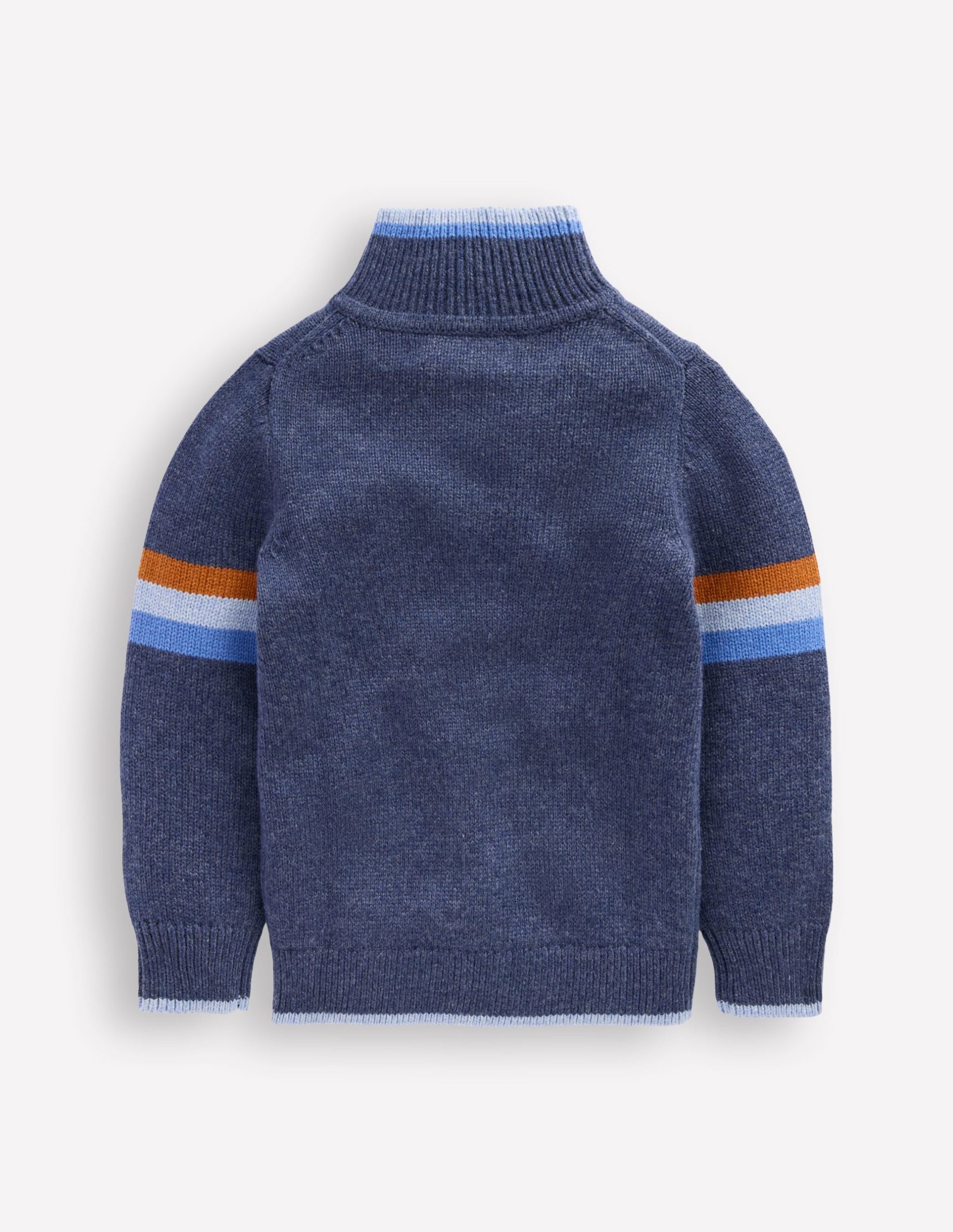 Heritage Half-zip Sweater-College Navy - Image 2