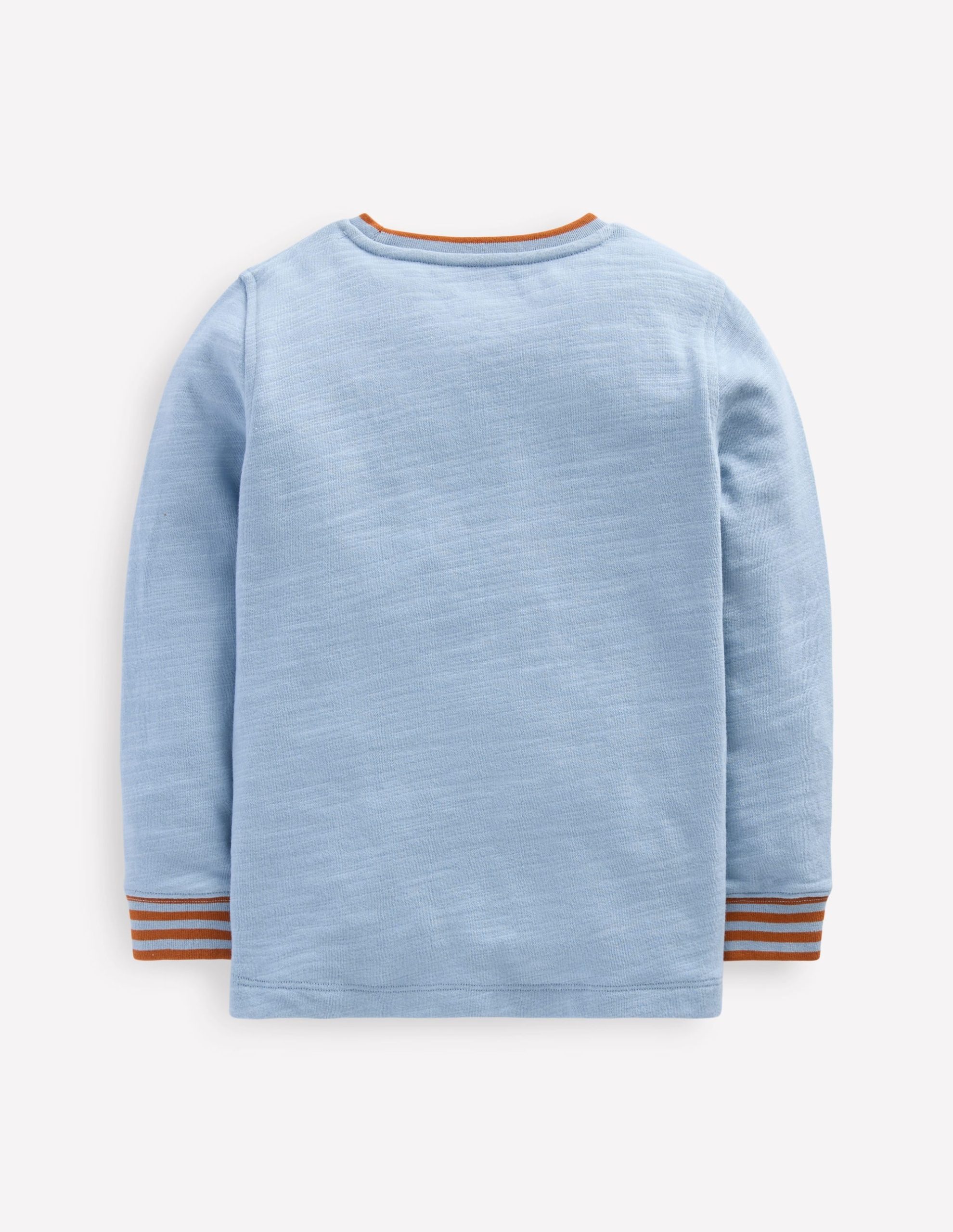 Cosy Mid-weight T-shirt-Glacier Blue - Image 5