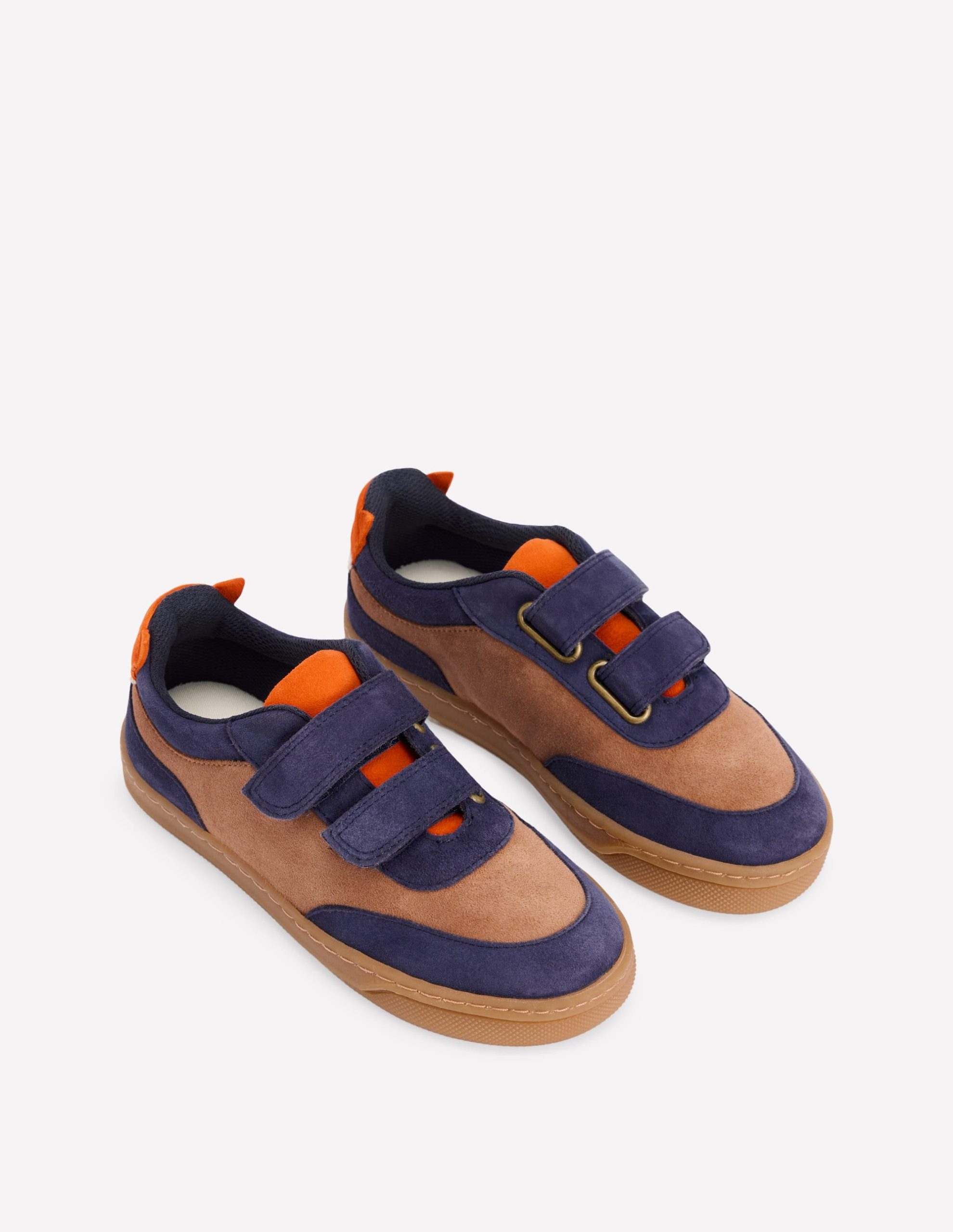 Colourblock Sneakers-Toffee Brown Fox - Image 3