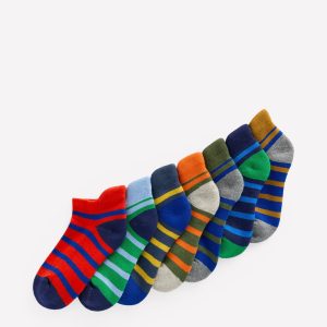 7-Pack Trainer Socks-Multi Breton