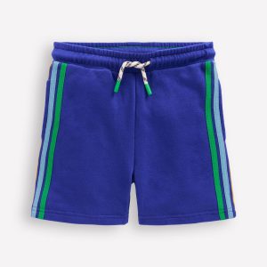 Rainbow Shorts-Peacock Plume Blue