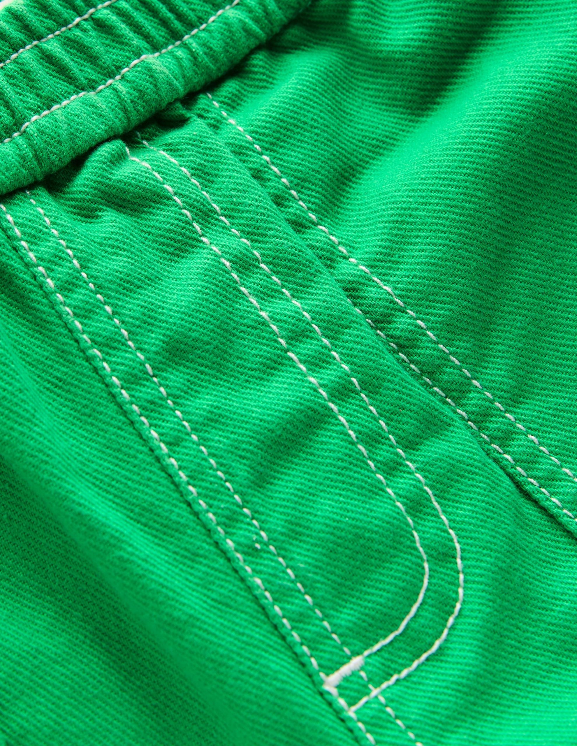 Pull-on Cotton Pants-Sapling Green - Image 3