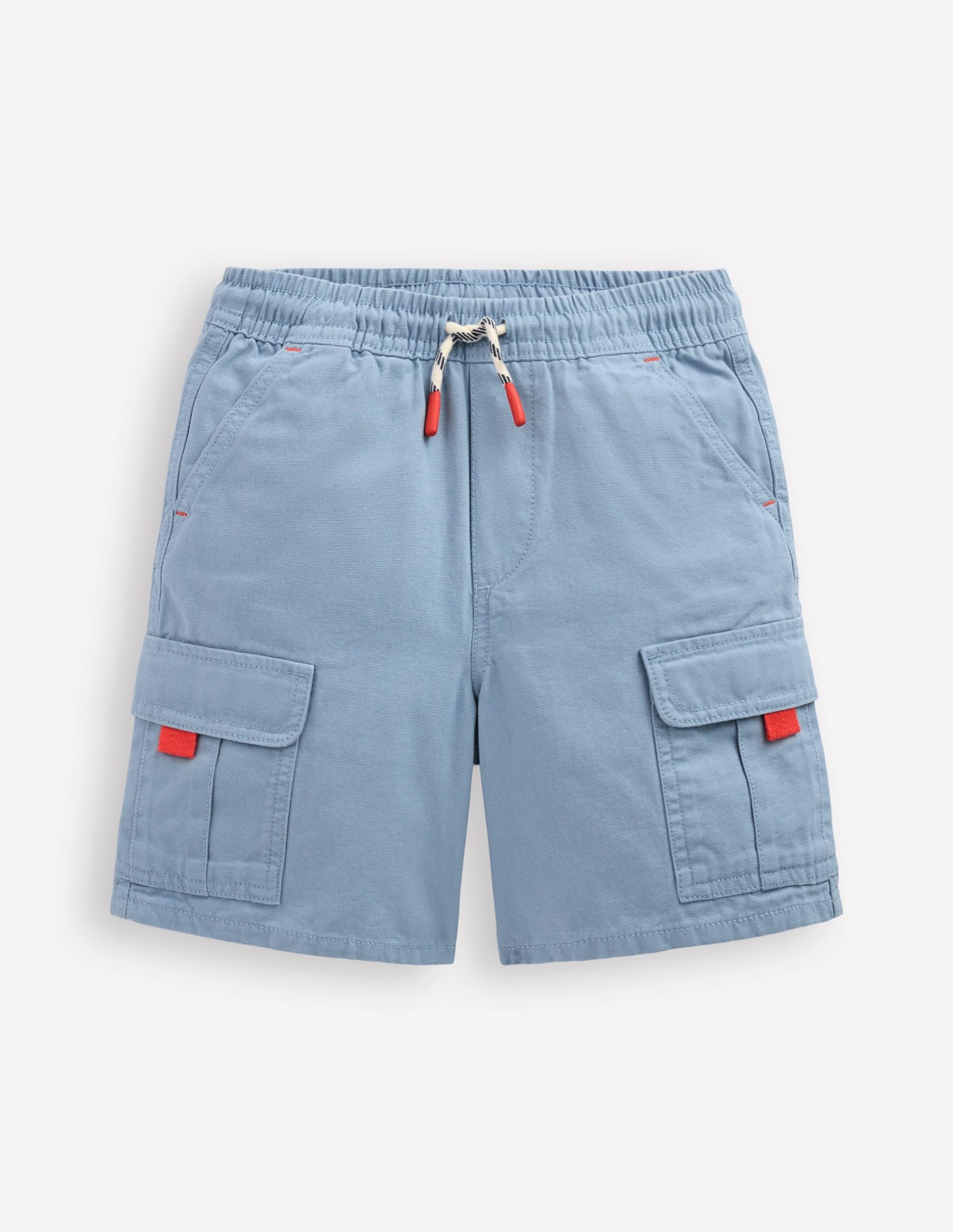 Everyday Cargo Shorts-Glacier Blue
