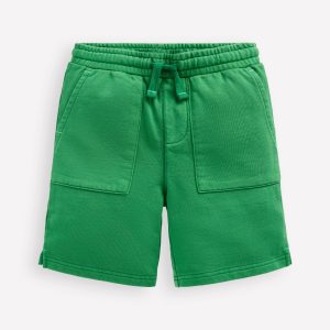 Garment Dye Shorts-Highland Green