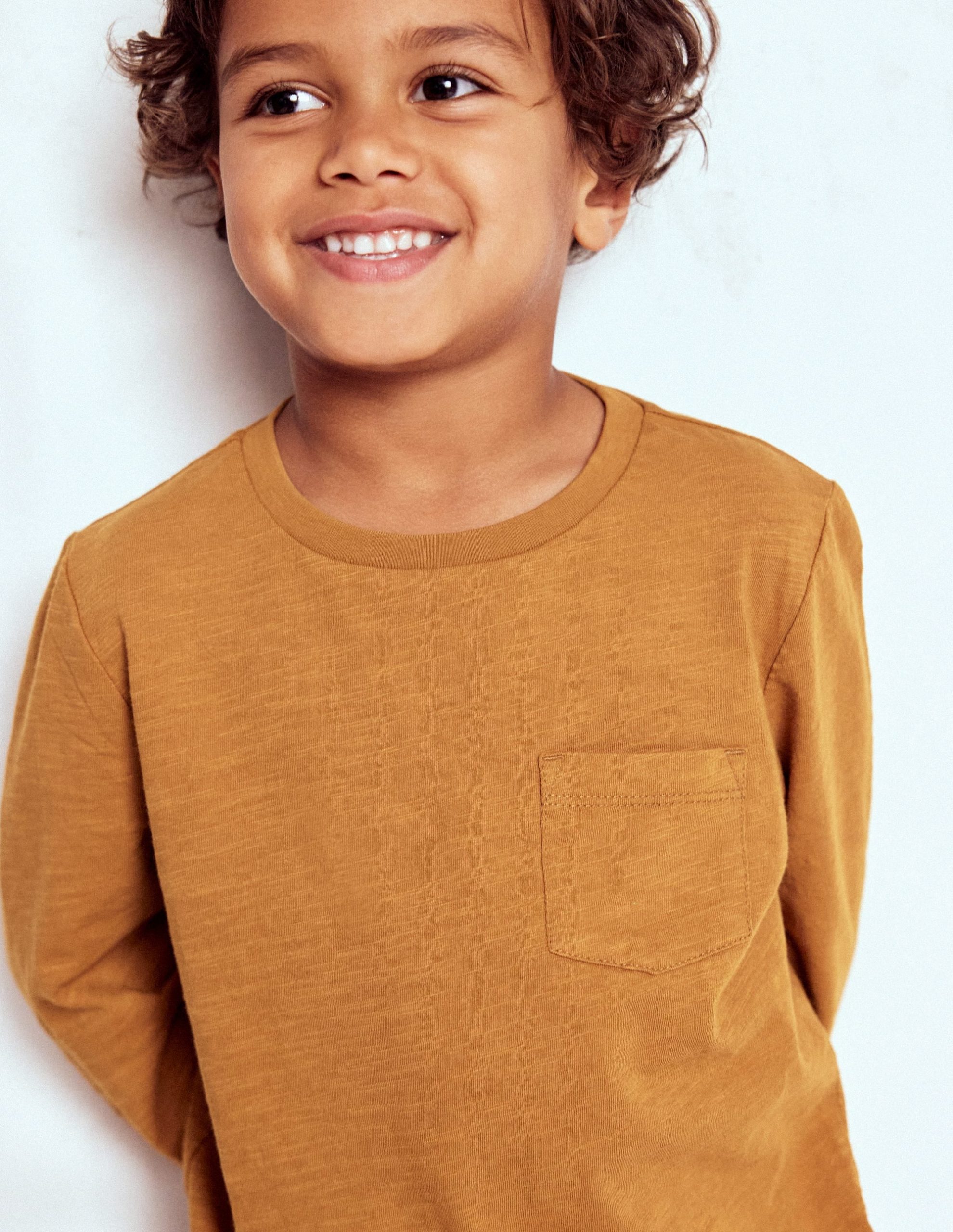 Everyday Long Sleeve T-Shirt-Toffee Brown - Image 2