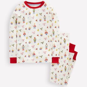 Snug Long John Pajamas-Nutcracker