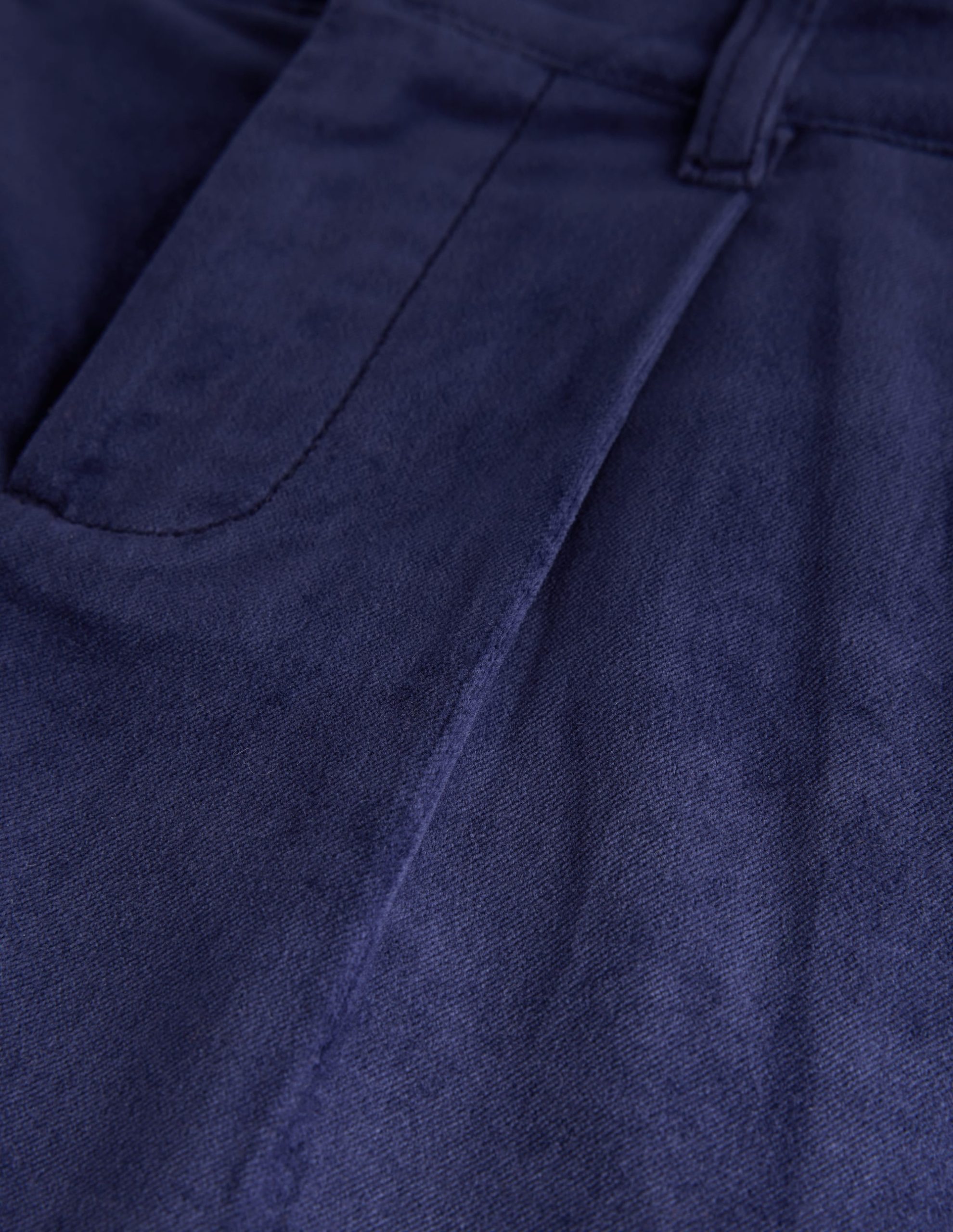 Smart Tailored Pants-Navy Velvet - Image 3