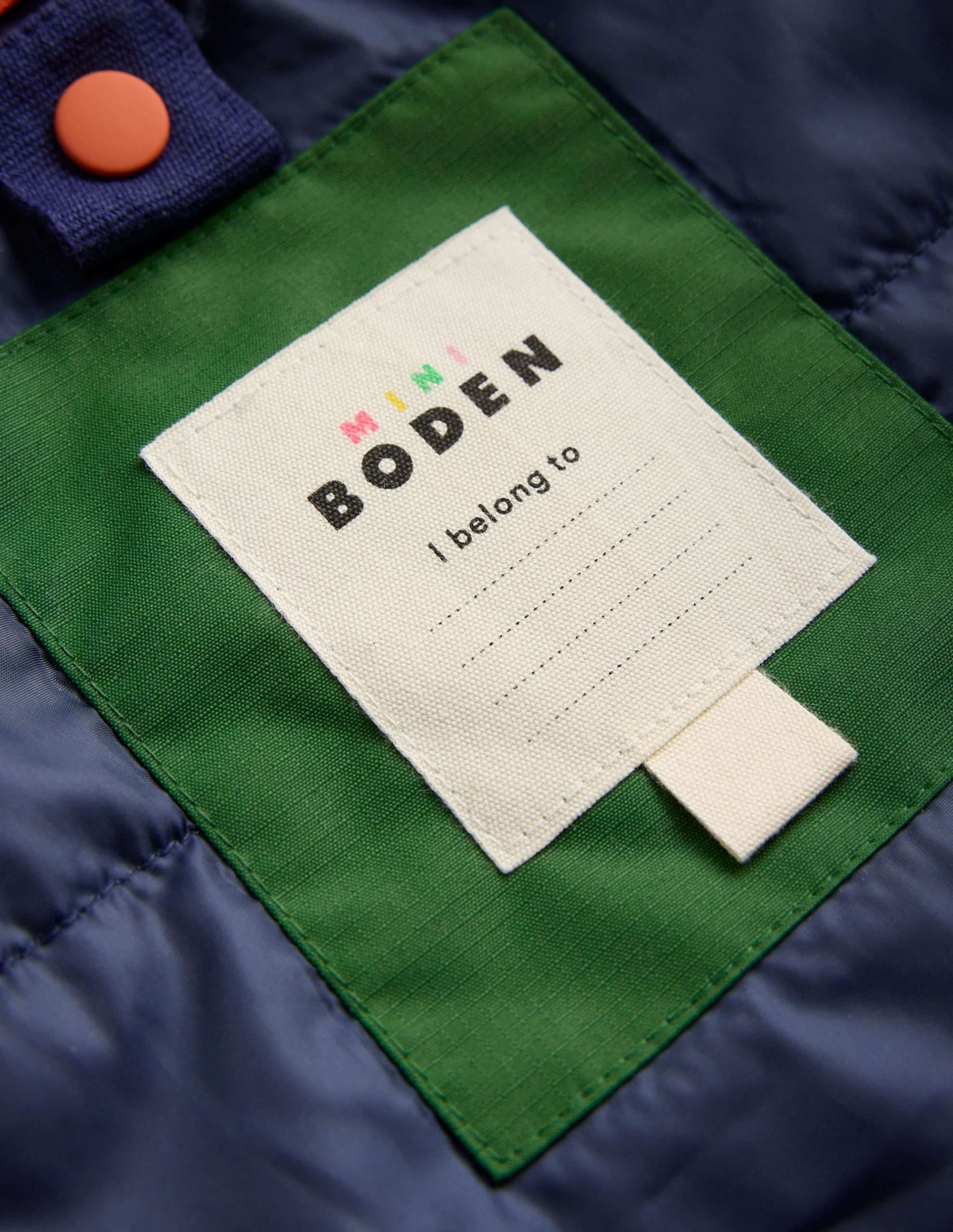 4-in-1 Waterproof Coat-Blue/Green Colourblock - Image 5