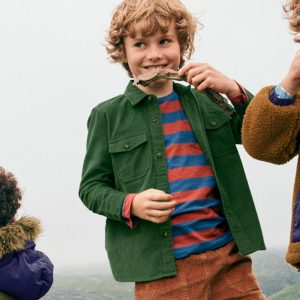 Corduroy Shirt-Pine Green