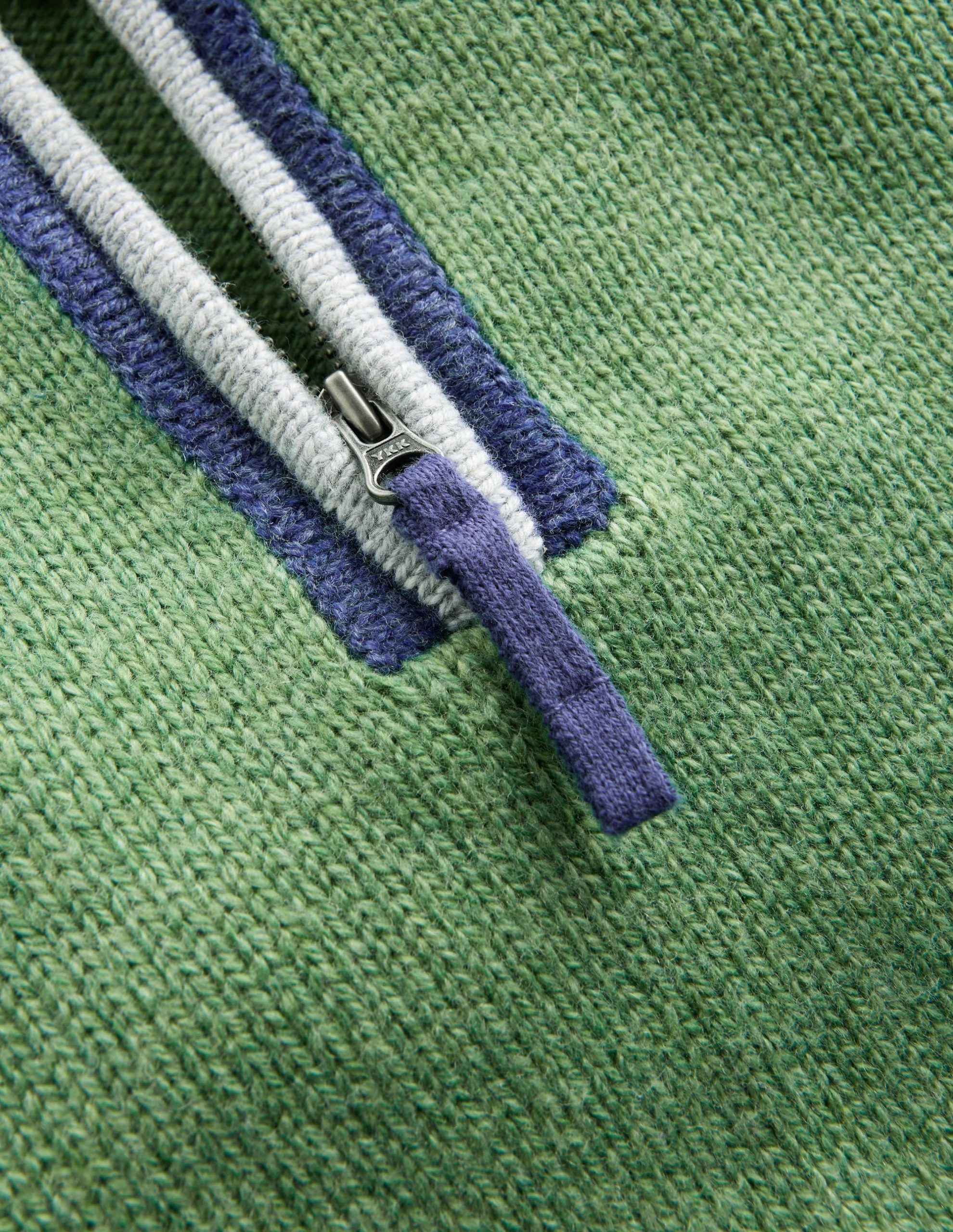 Heritage Half-zip Sweater-Safari Green - Image 6