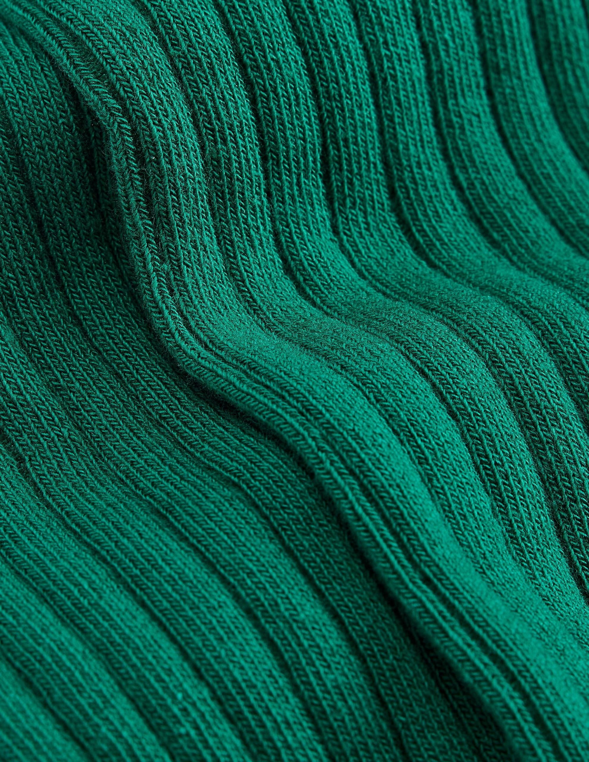 Ribbed Tights-Alpine Green - Image 3