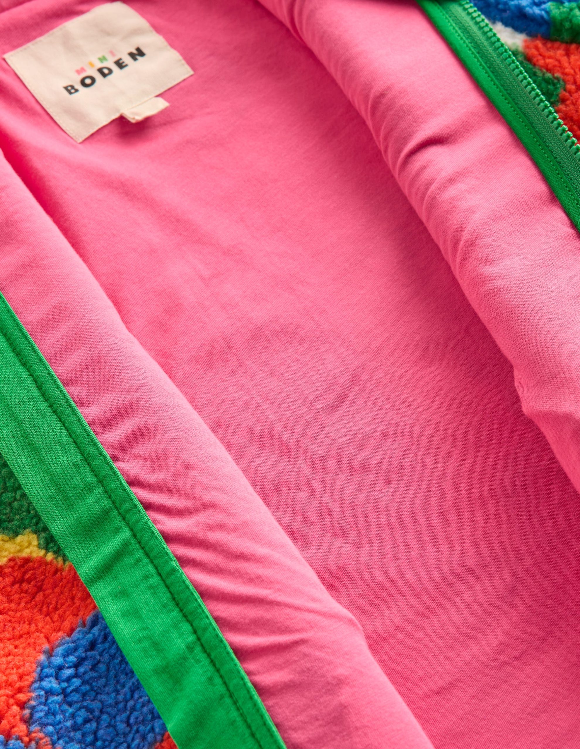 Eden Borg Zip-Through Jacket-Multi Flower Power - Image 5