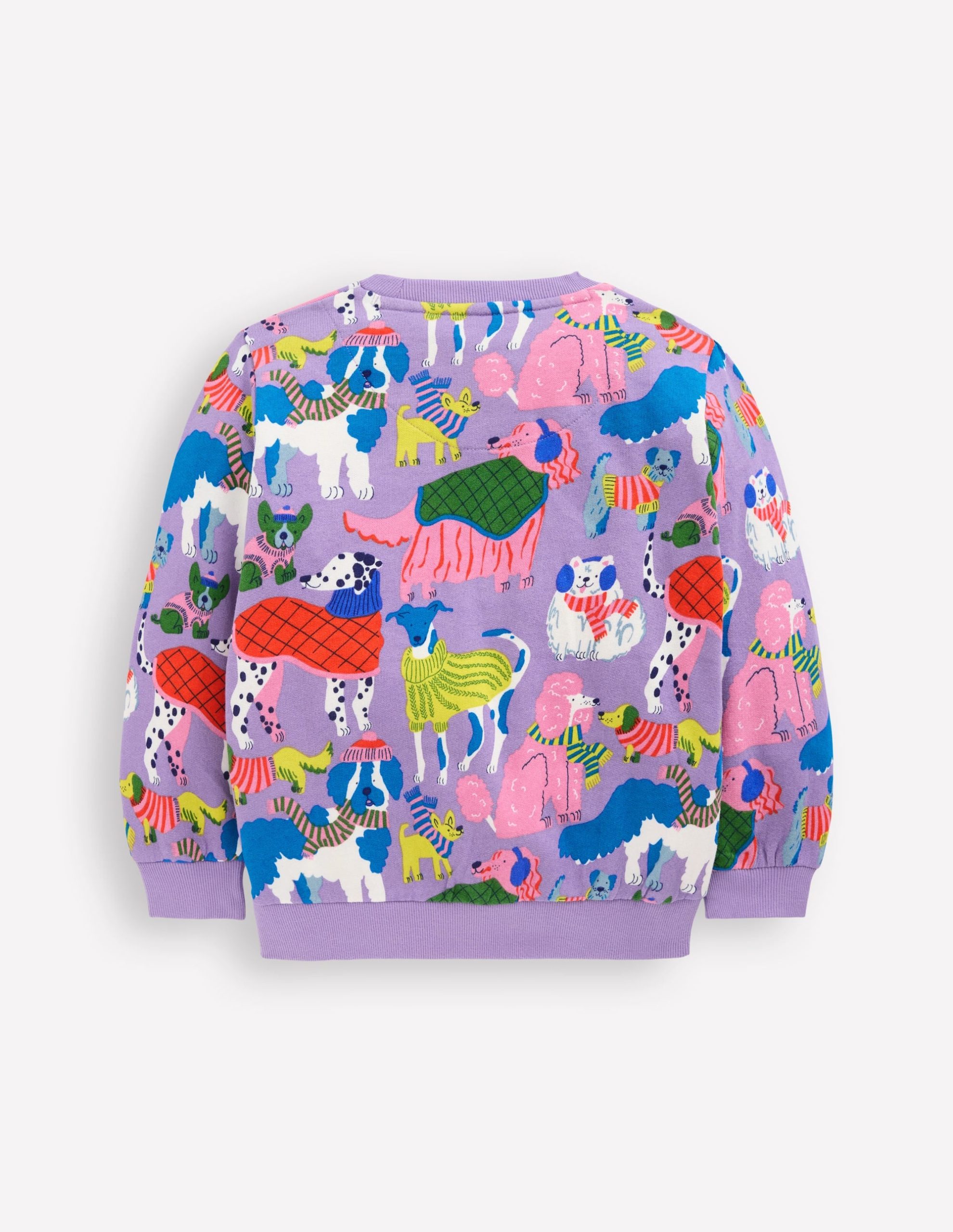 Printed Sweatshirt-Cosy Pups - Image 5